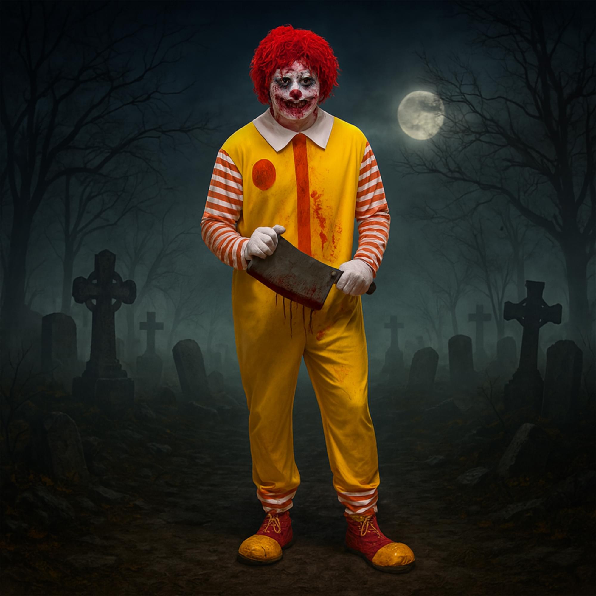 Happy Clown Adult Costume