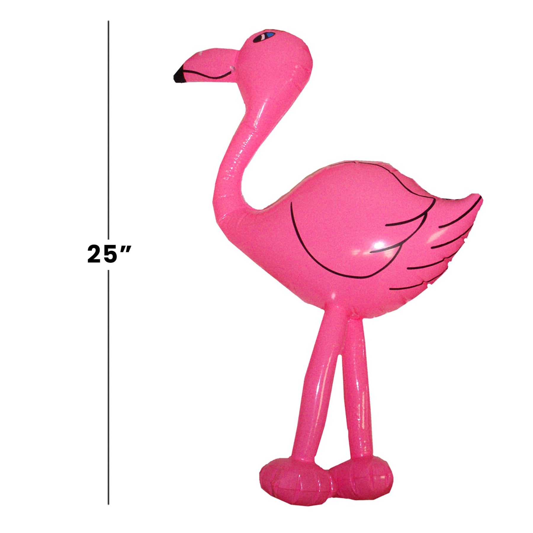 Inflatable Pink Flamingo Party Decor | 25 Inches