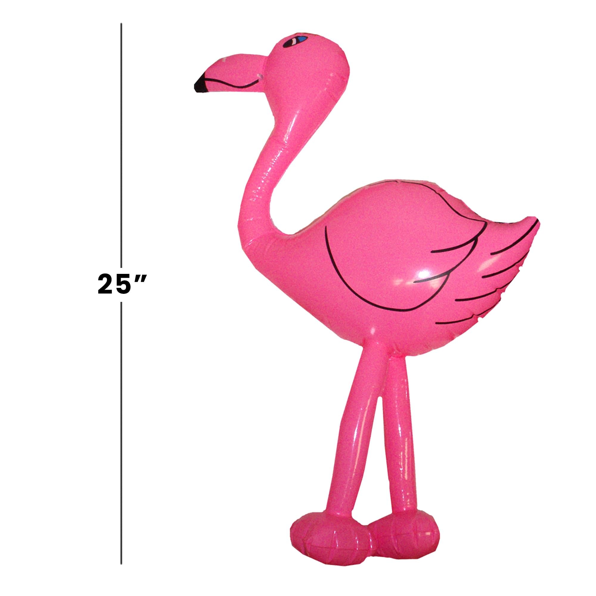 Inflatable Pink Flamingo Party Decor | 25 Inches