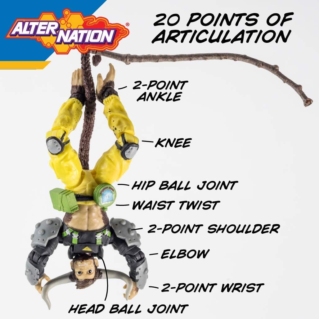 Alter Nation 5 Inch Phase 1 Action Figure | Albert VII