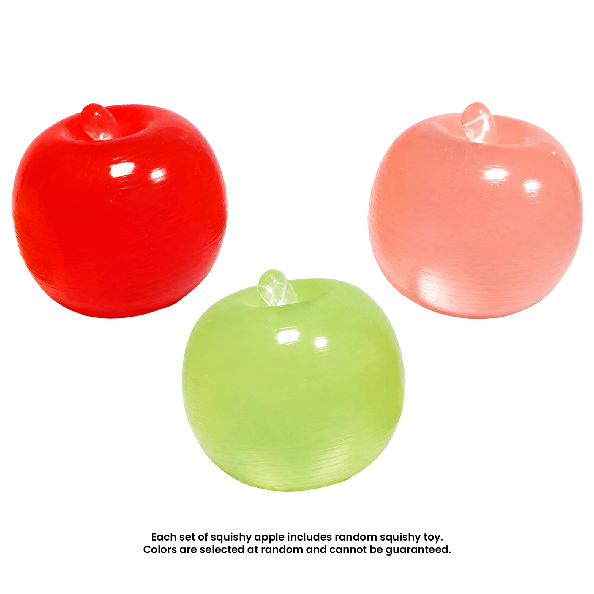 Apple Squishy 2-Inch Stress Relievers | Set Of 4