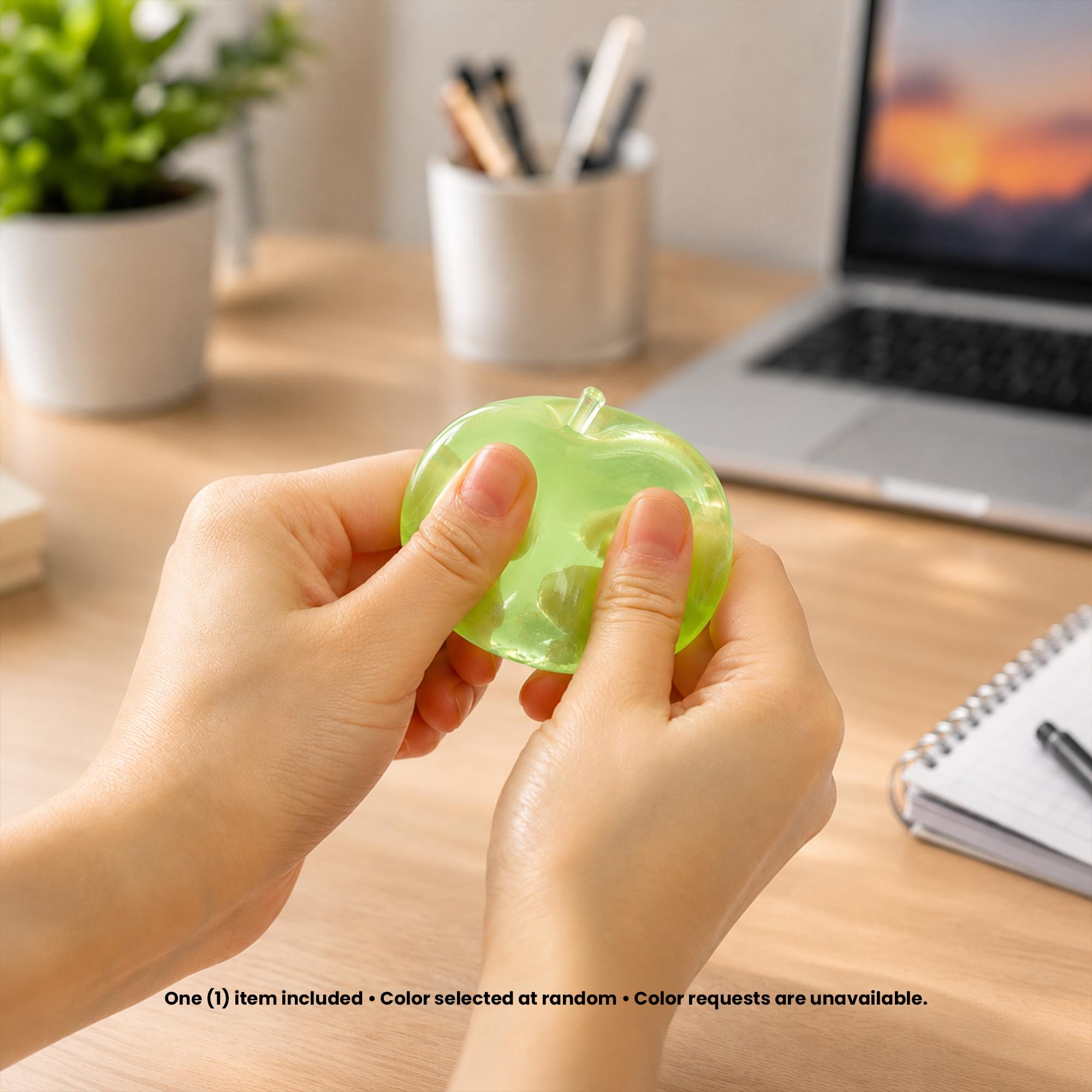 Apple 2-Inch Squishy Stress Reliever | Random Color