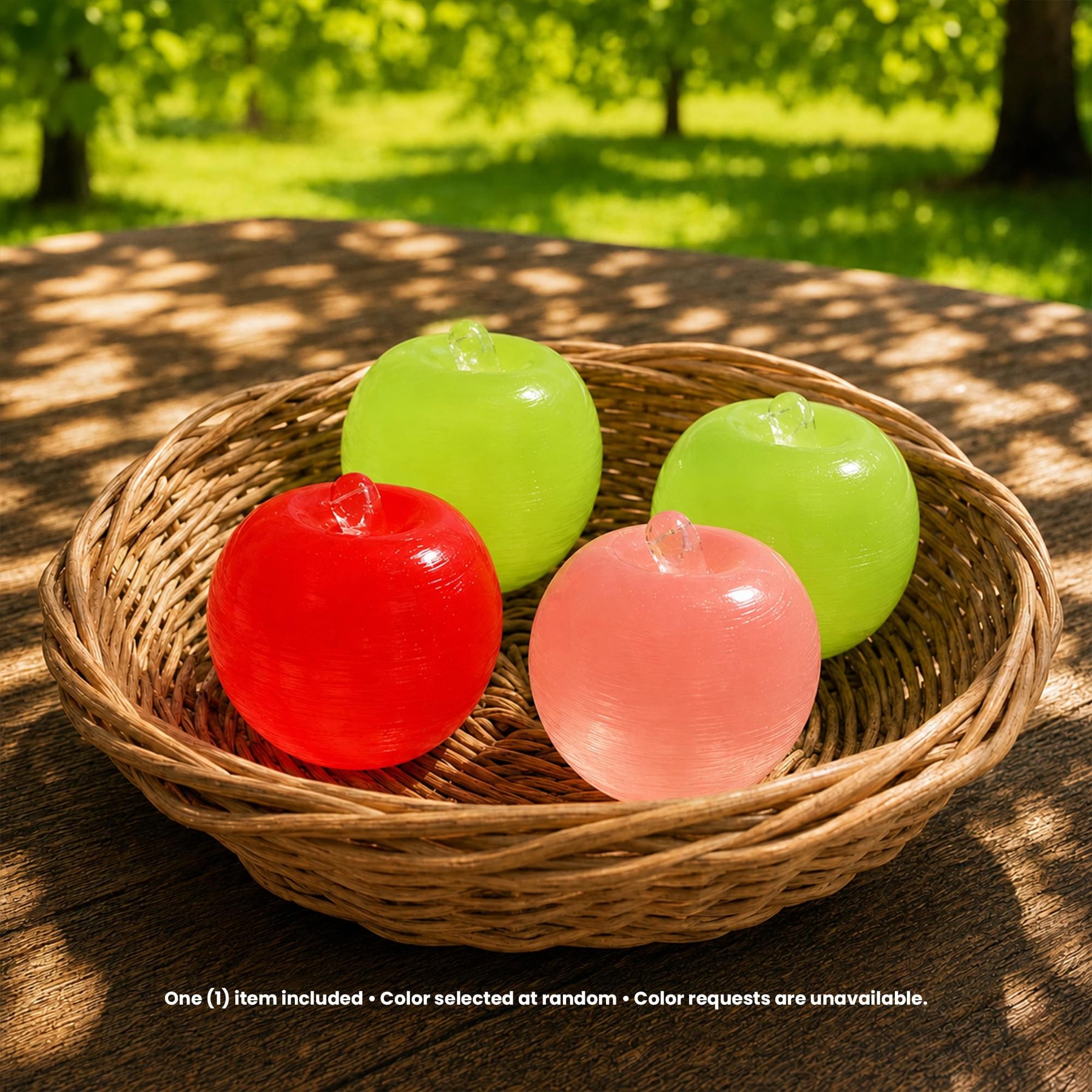 Apple 2-Inch Squishy Stress Reliever | Random Color