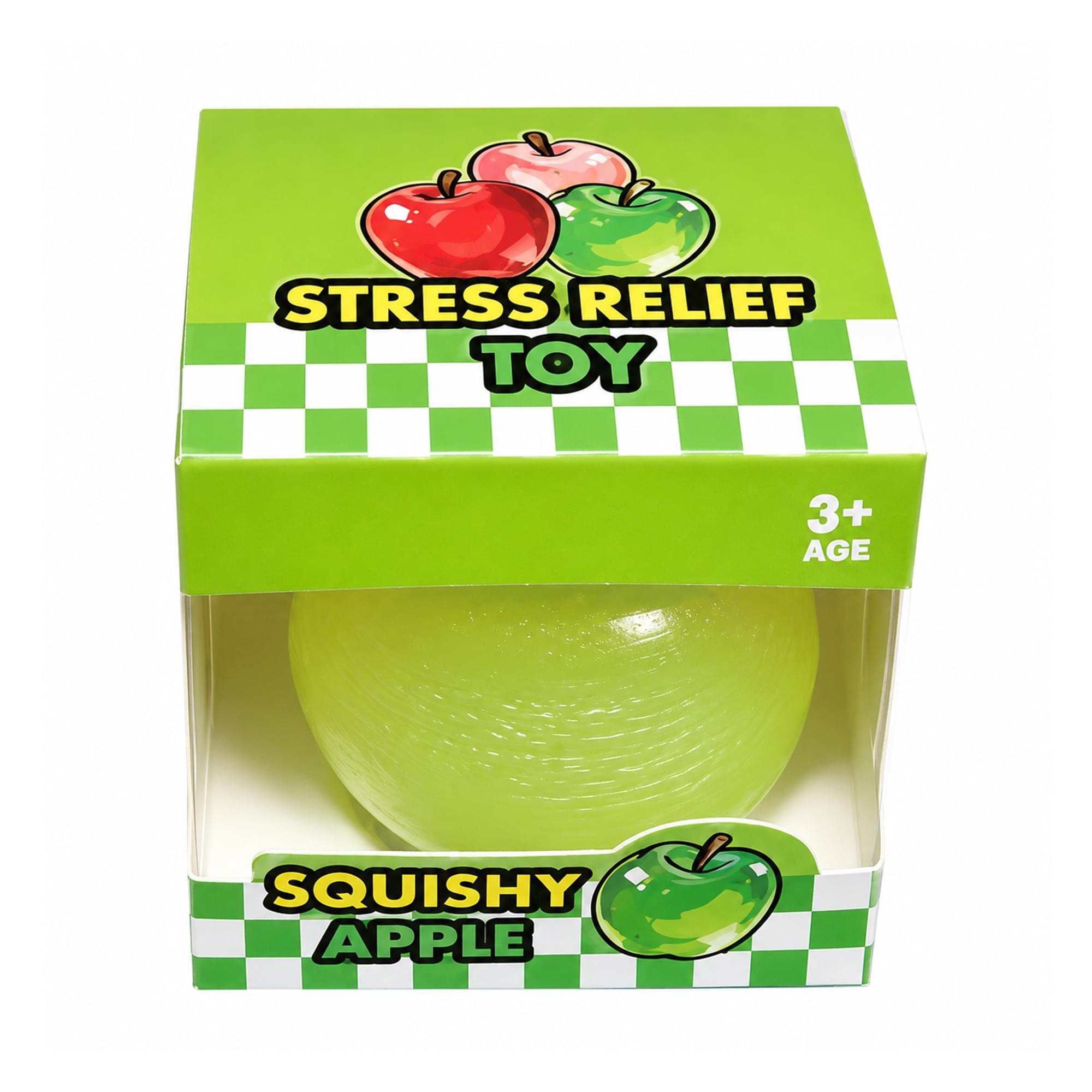 Apple 2-Inch Squishy Stress Reliever | Random Color