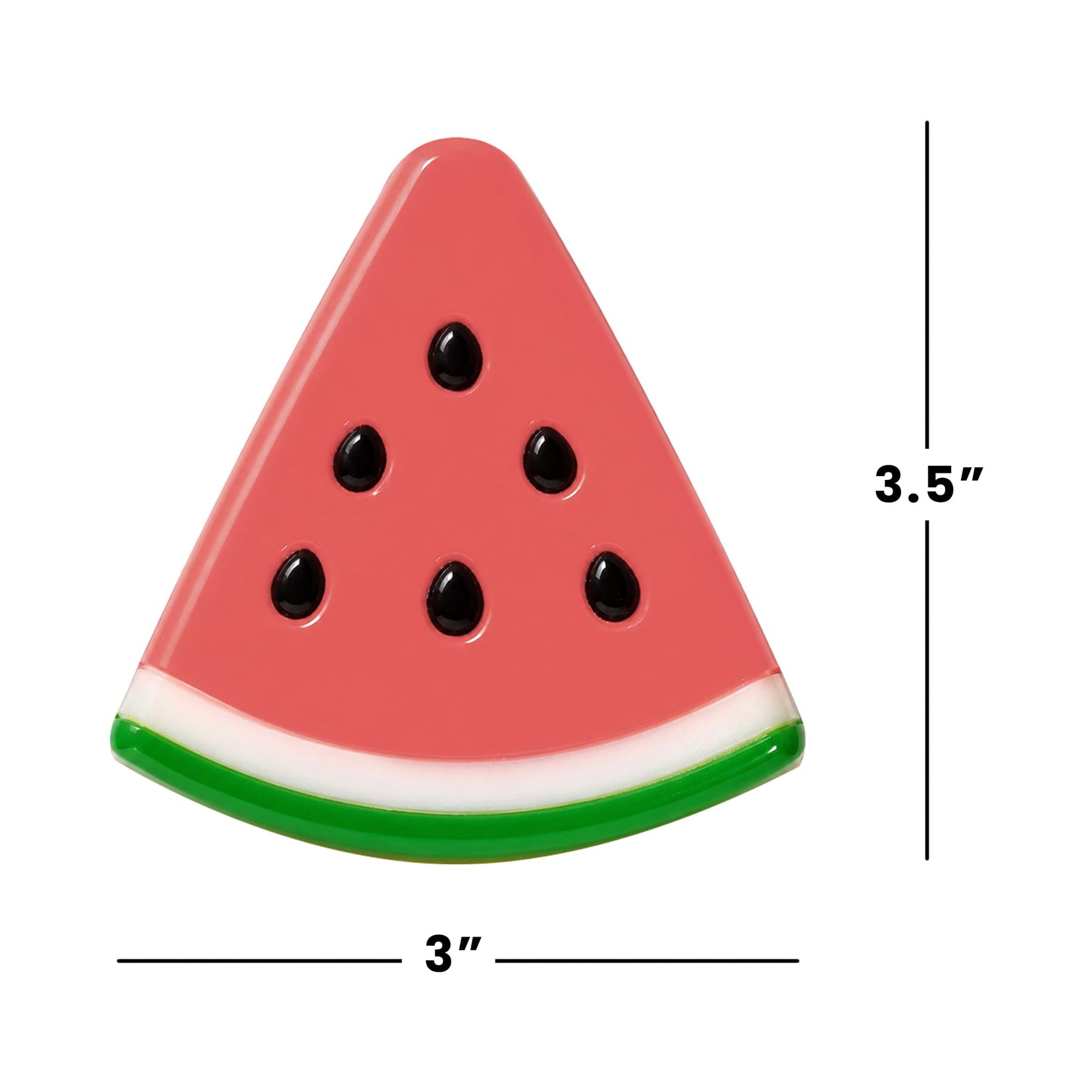 Watermelon Slice 3-Inch Squishy Stress Reliever