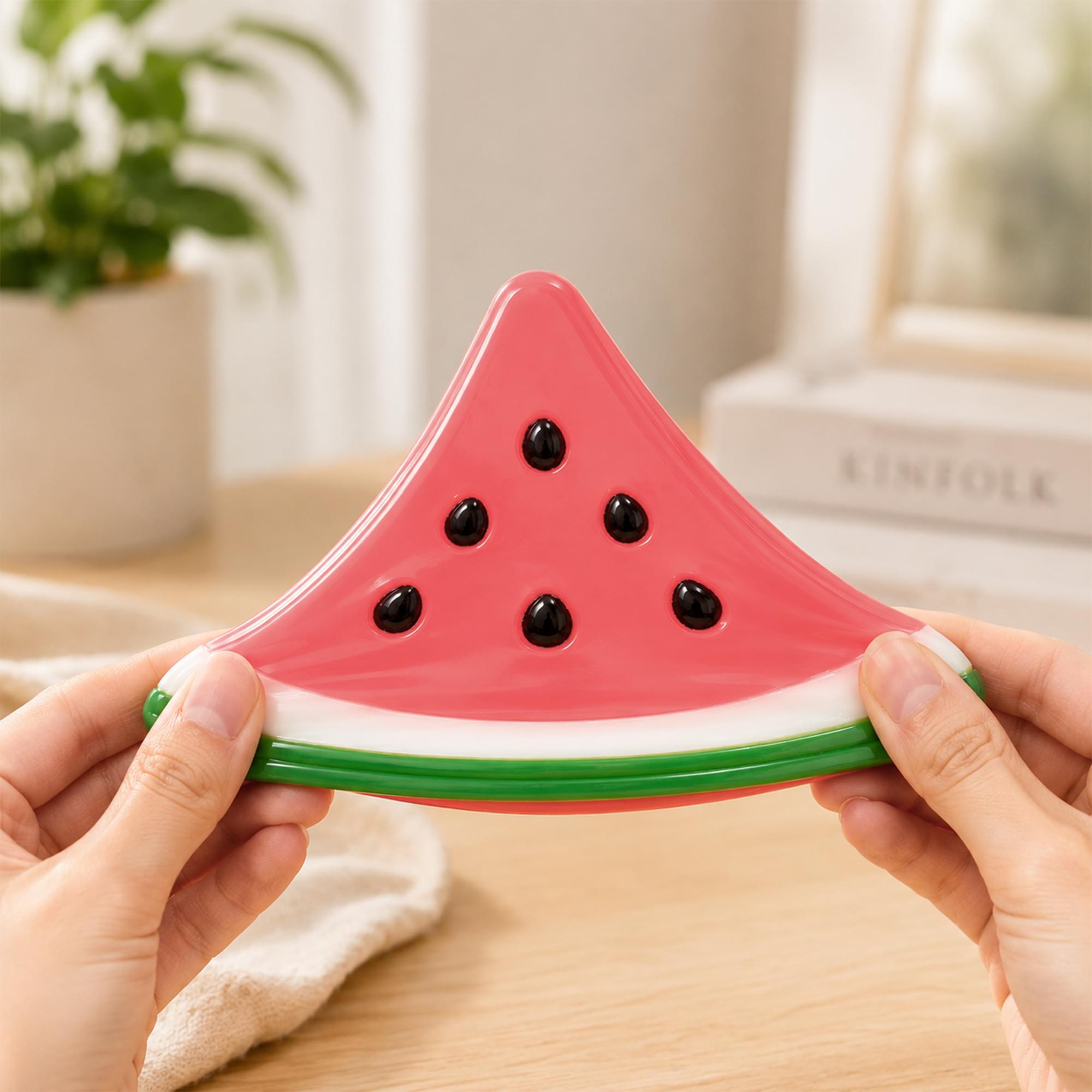 Watermelon Slice 3-Inch Squishy Stress Reliever