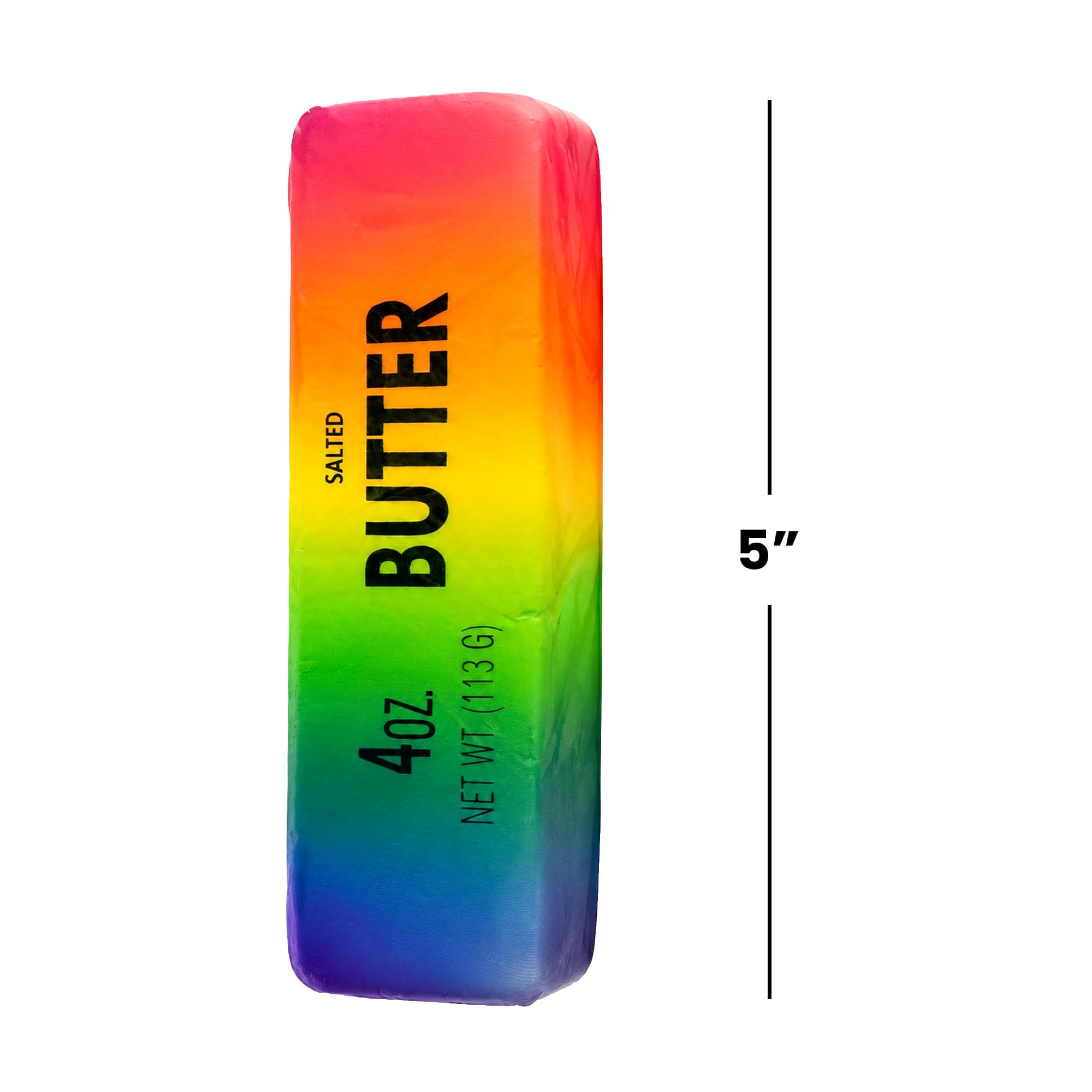 Rainbow Butter Squishy 5-Inch Stress Reliever