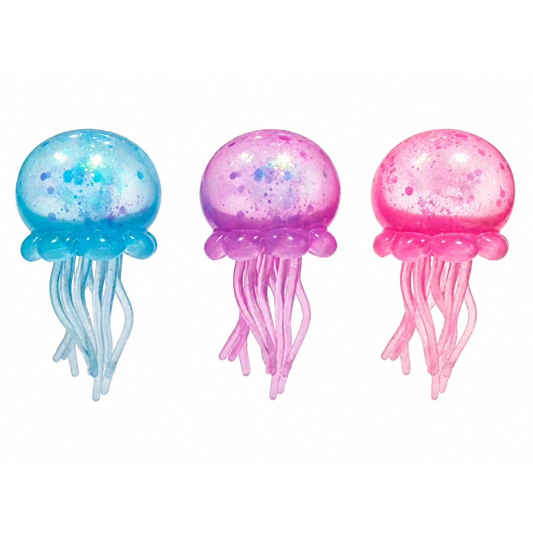 Squishy Jellyfish 3.5-Inch Stress Reliever | Set of 3