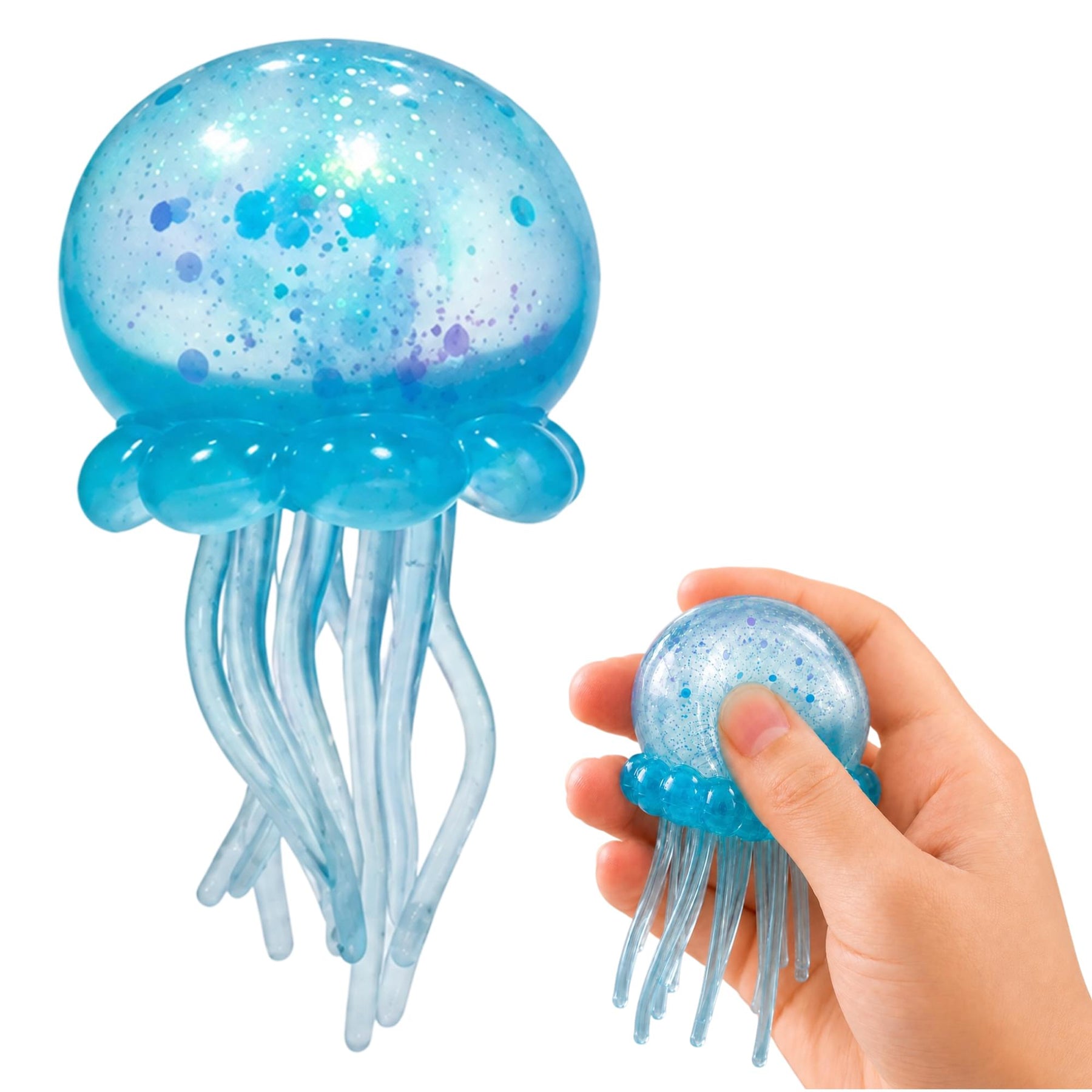 Squishy Jellyfish 3.5-Inch Stress Reliever | Blue