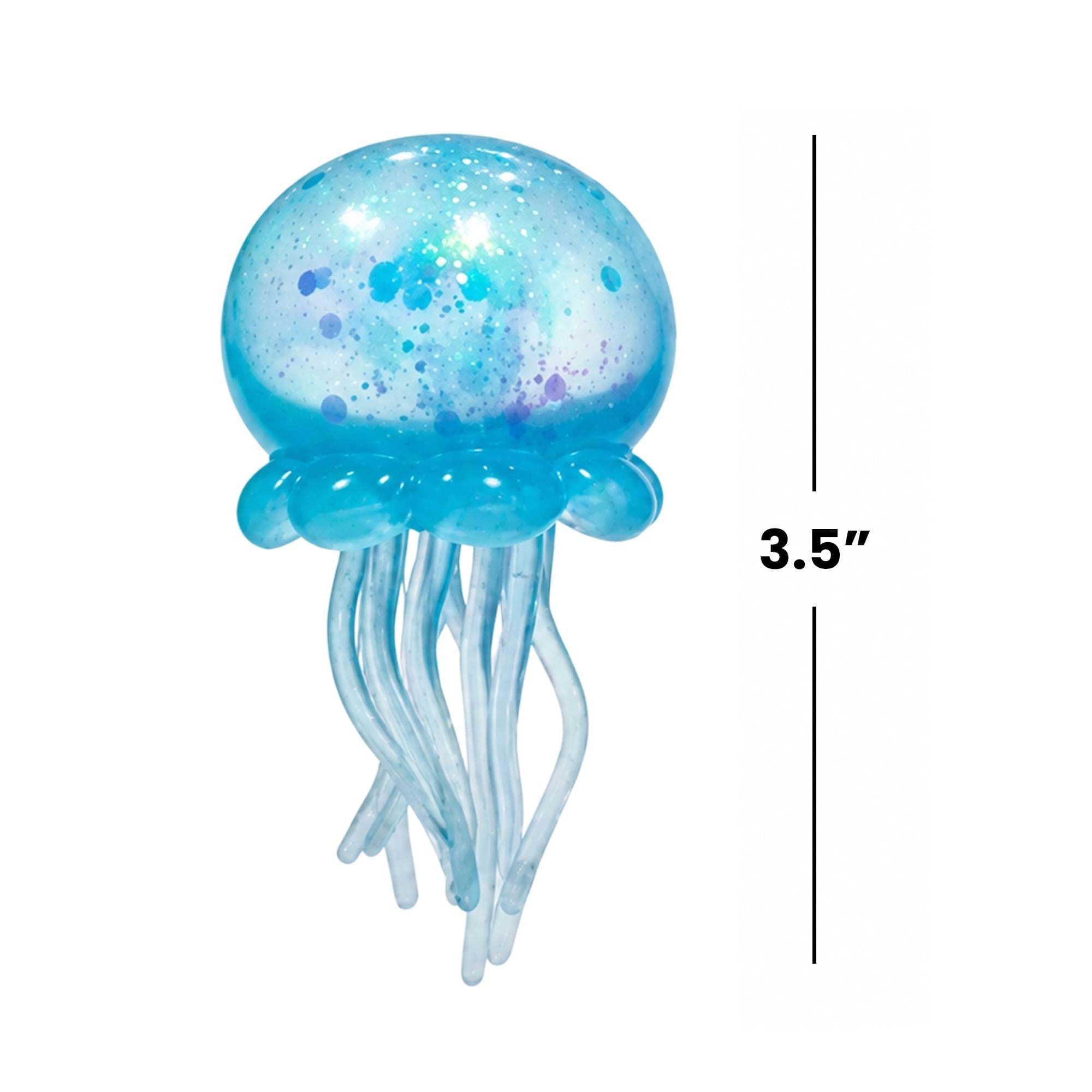 Squishy Jellyfish 3.5-Inch Stress Reliever | Blue