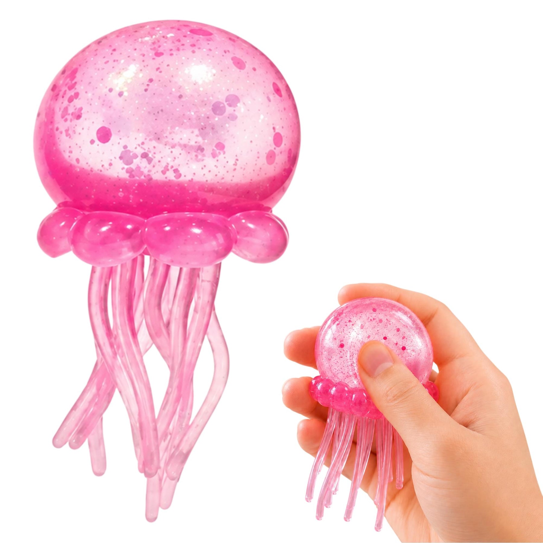 Squishy Jellyfish 3.5-Inch Stress Reliever | Pink