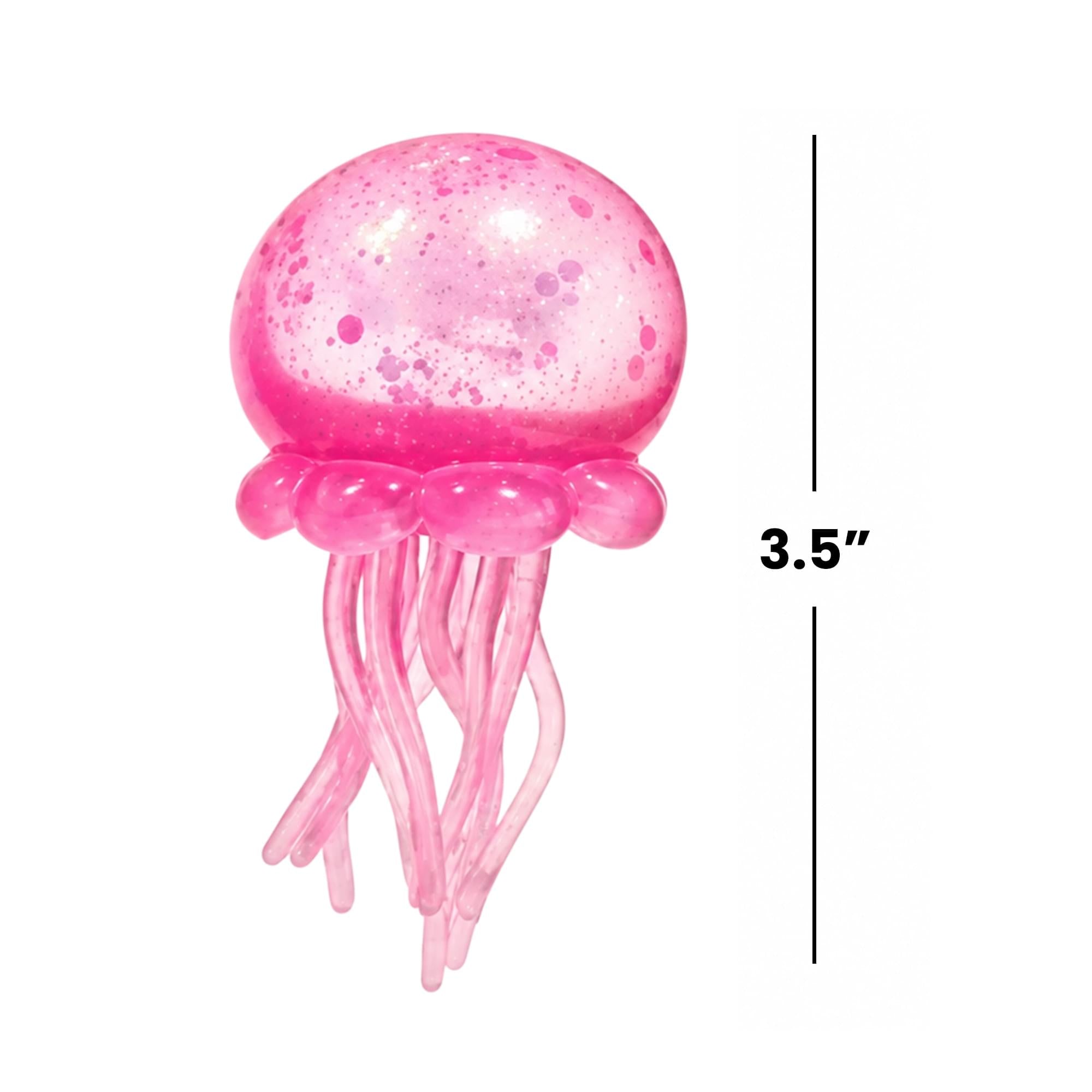 Squishy Jellyfish 3.5-Inch Stress Reliever | Pink