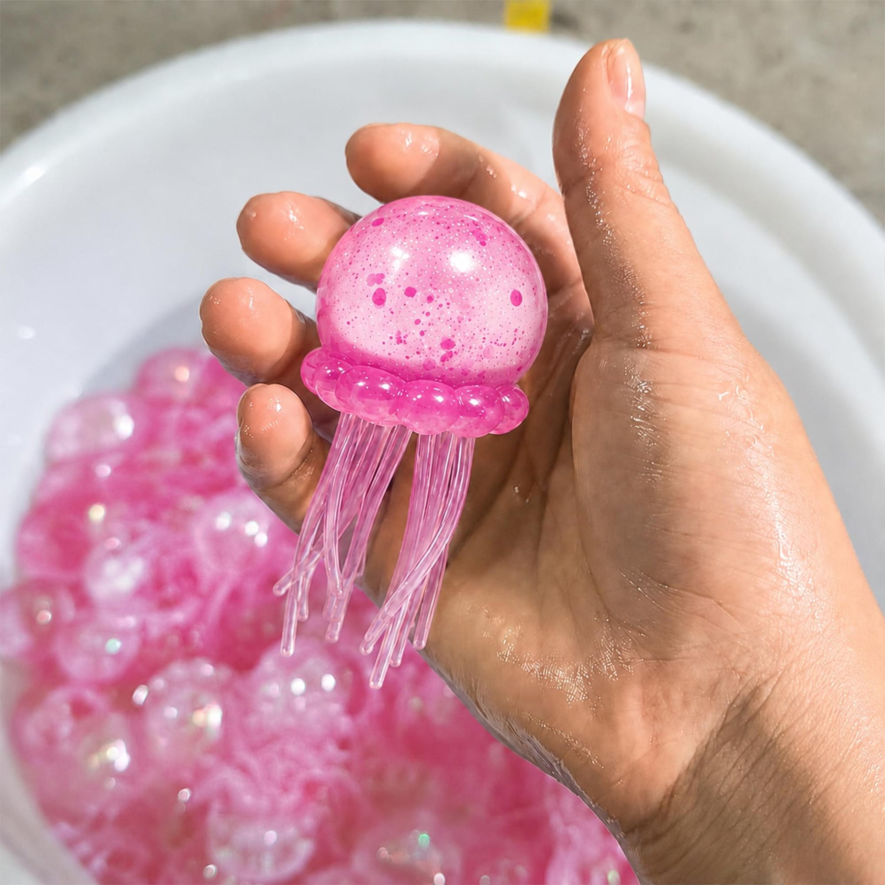 Squishy Jellyfish 3.5-Inch Stress Reliever | Pink