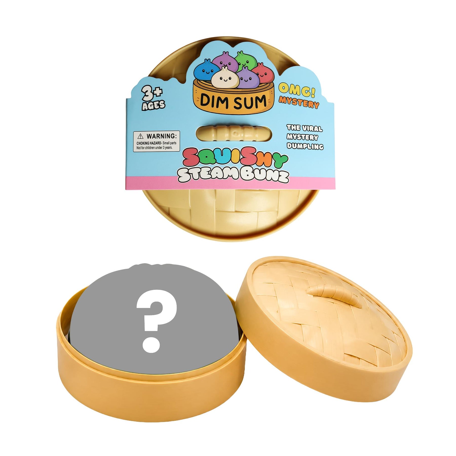 Rainbow Dim Sum Bunz 3.5-Inch Mystery Pack Squishy | 1 Random