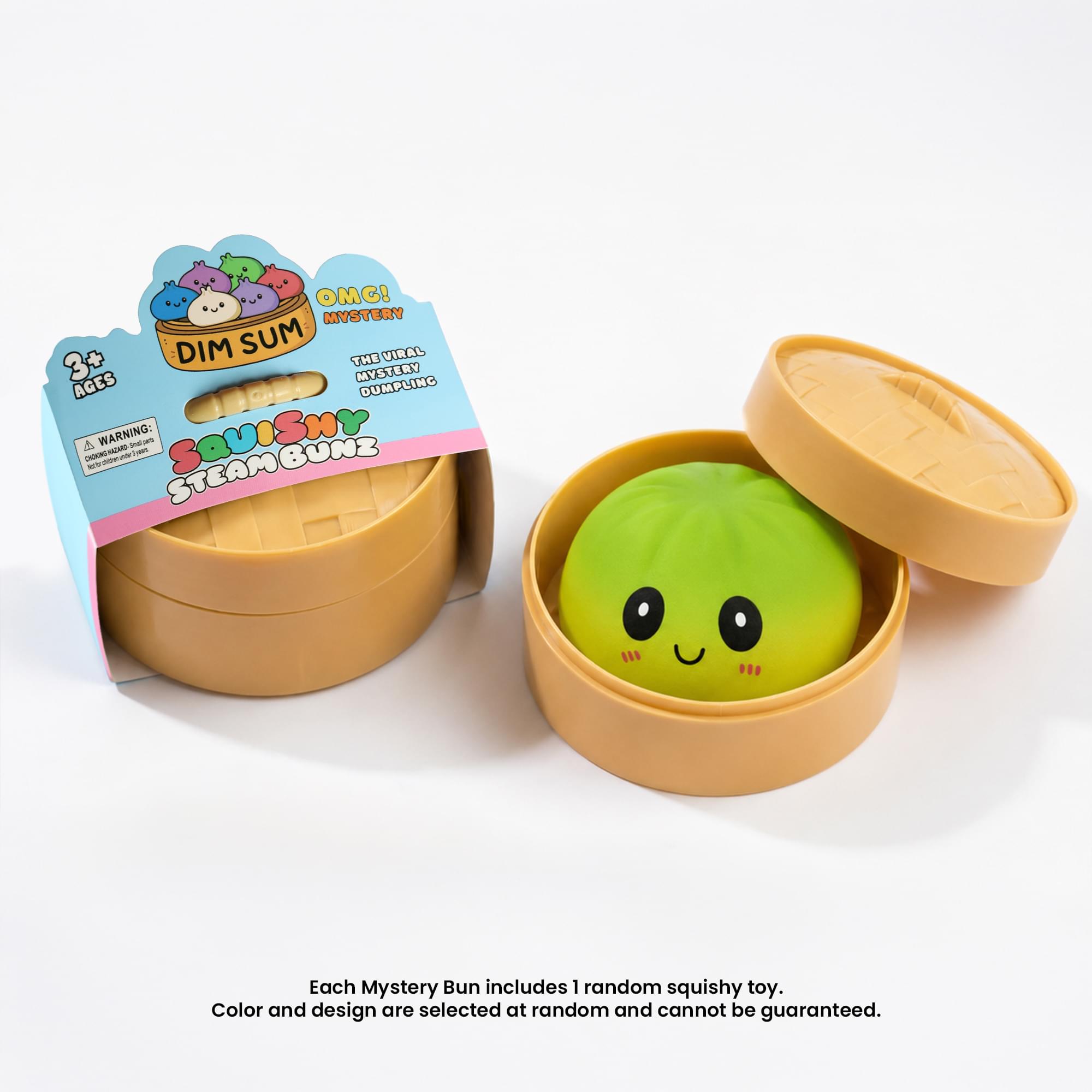 Rainbow Dim Sum Bunz 3.5-Inch Mystery Pack Squishy | 1 Random