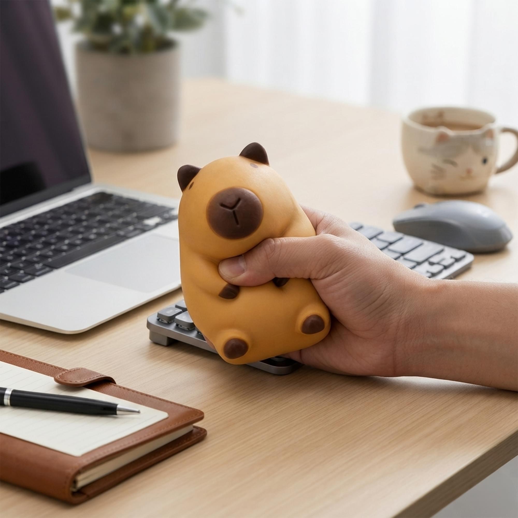 Capybara 3-Inch Squishy Stress Reliever