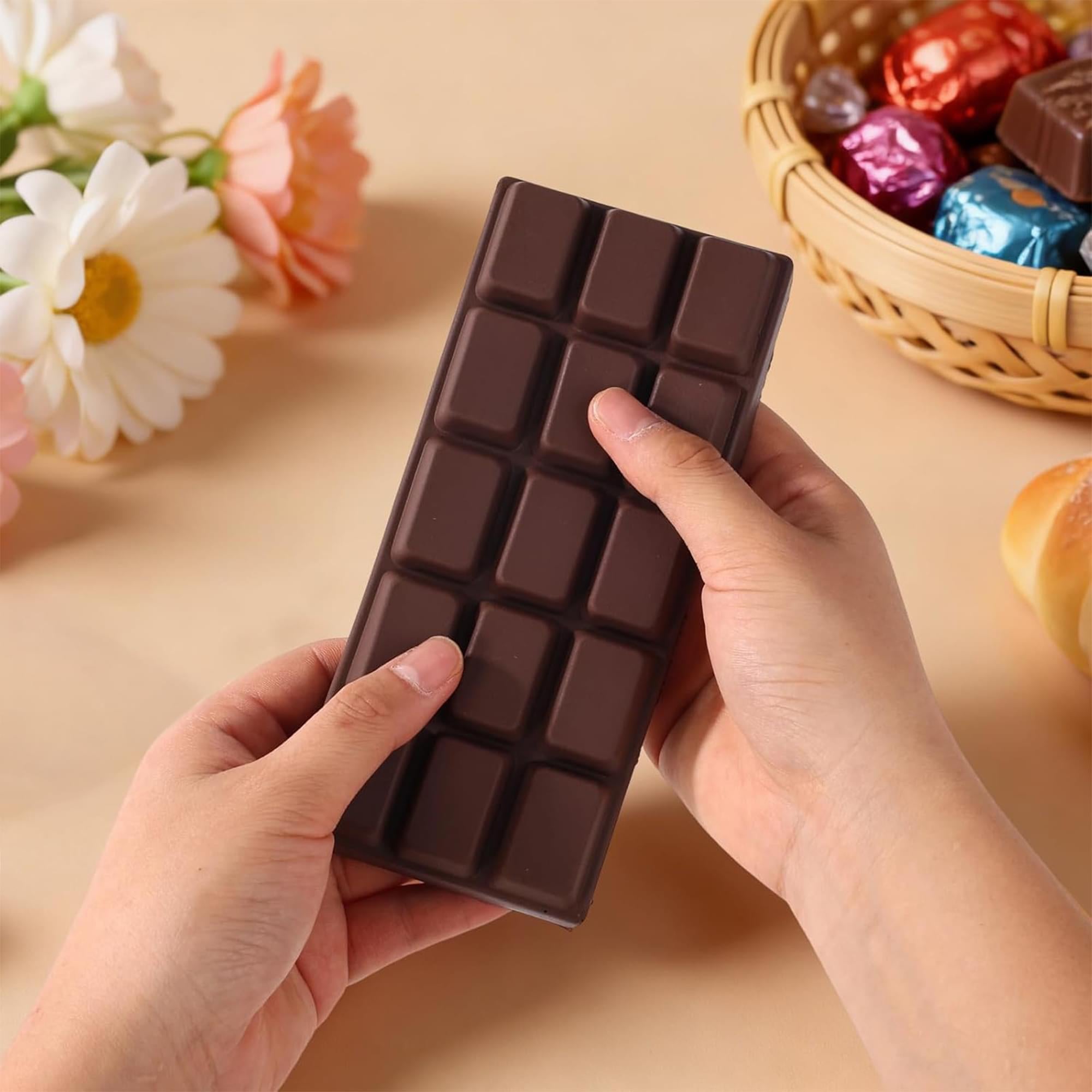 Chocolate Bar 6-Inch Squishy Stress Reliever