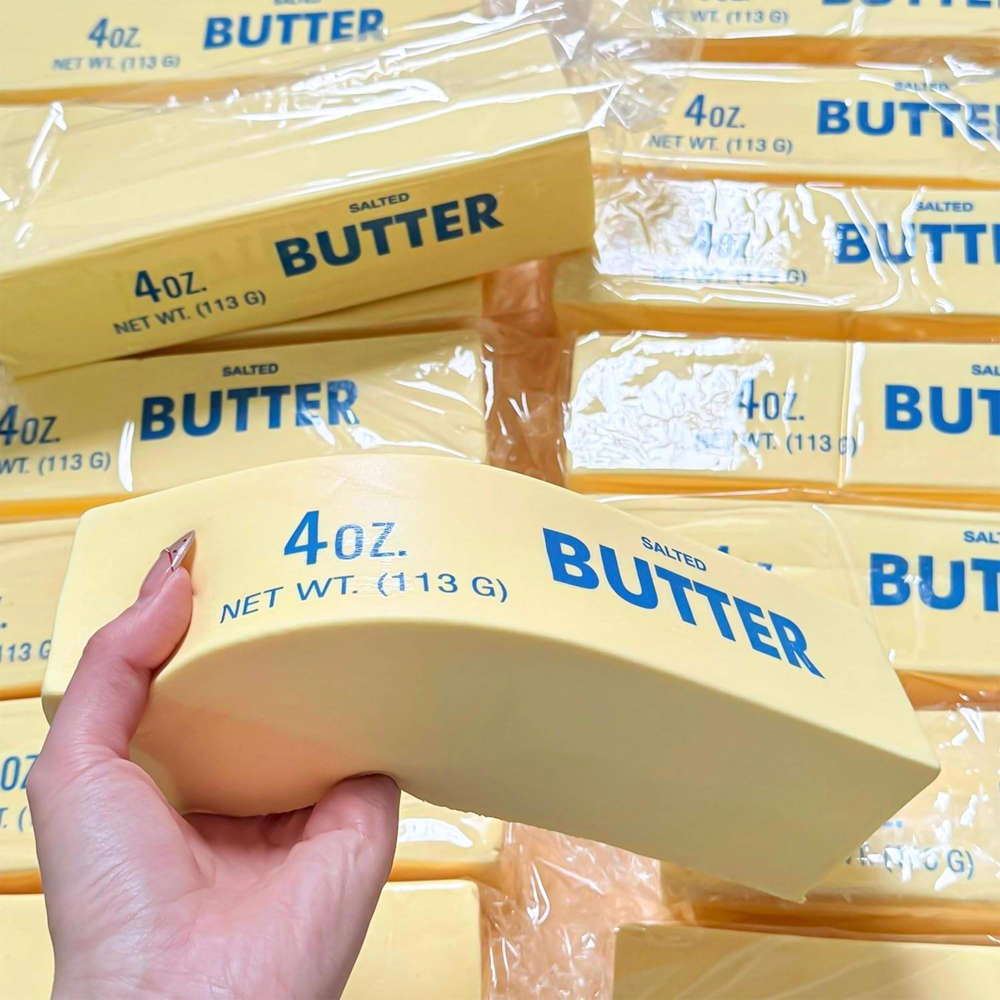 Butter Squishy Jumbo 9-Inch Stress Reliever | Set Of 2