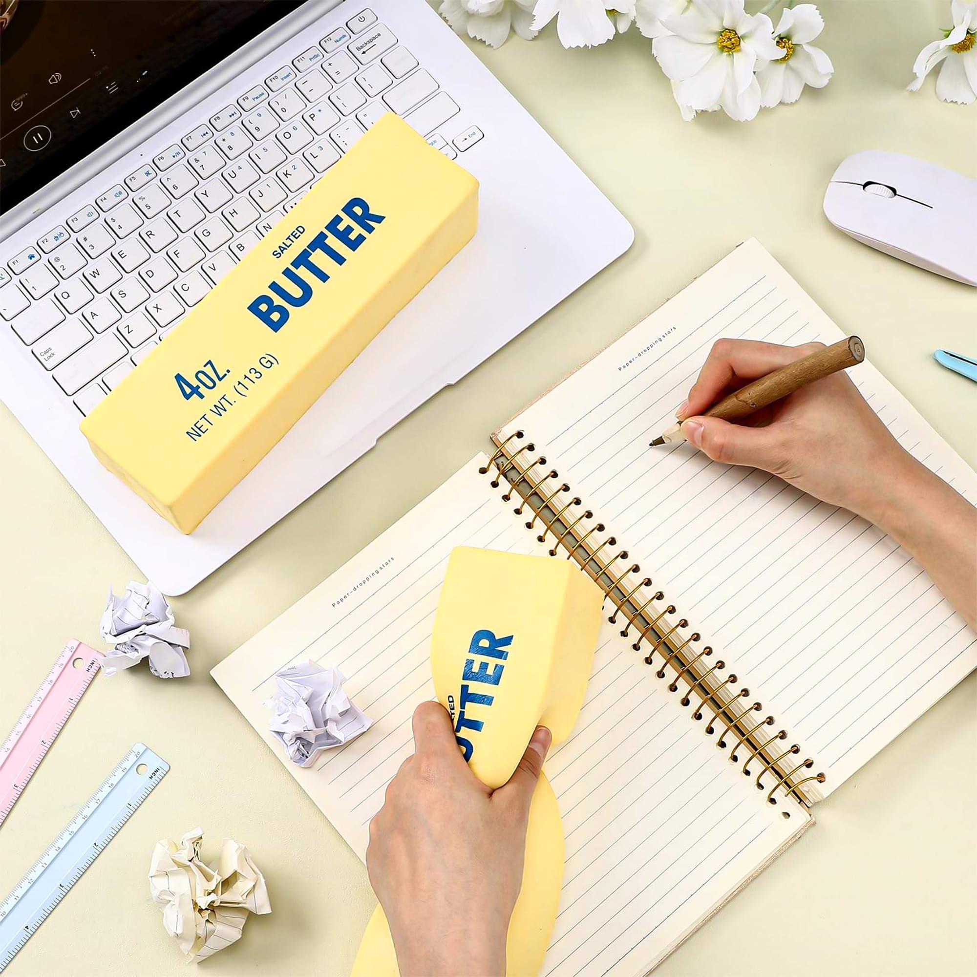 Butter Squishy Jumbo 9-Inch Stress Reliever | Set Of 2