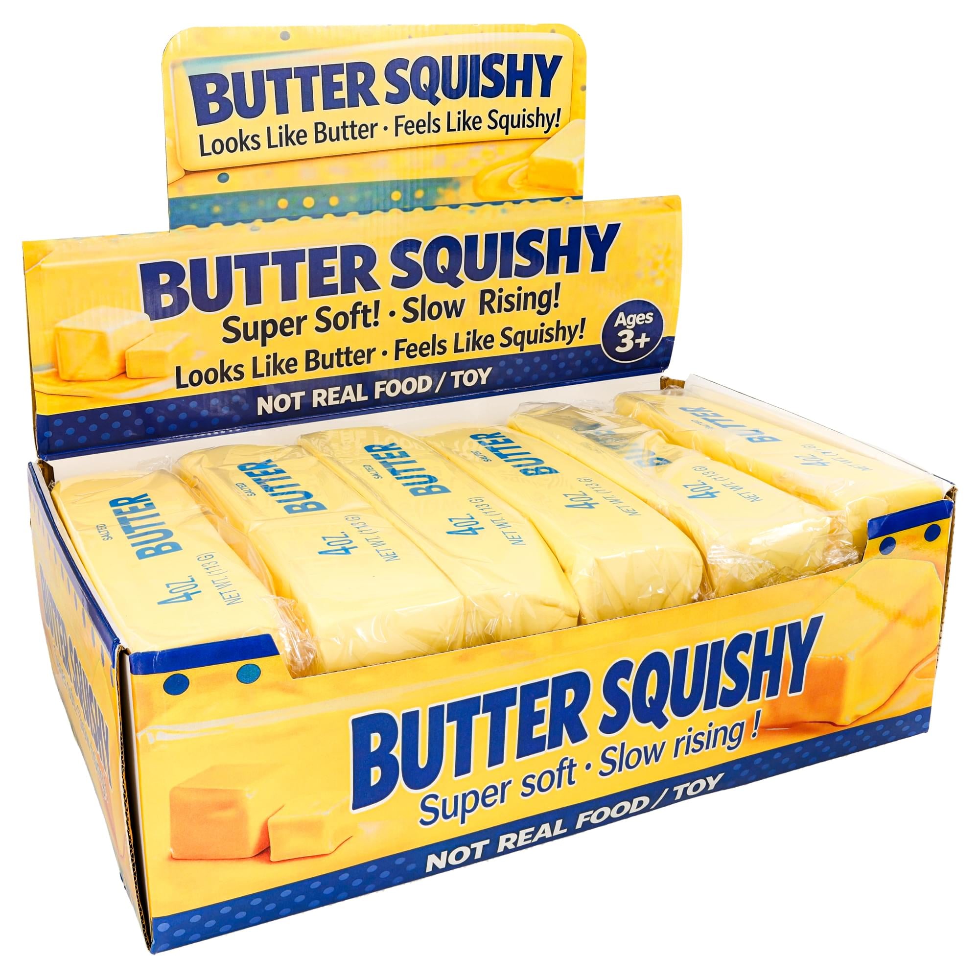 Butter Squishy Jumbo 9-Inch Stress Reliever | Set Of 2