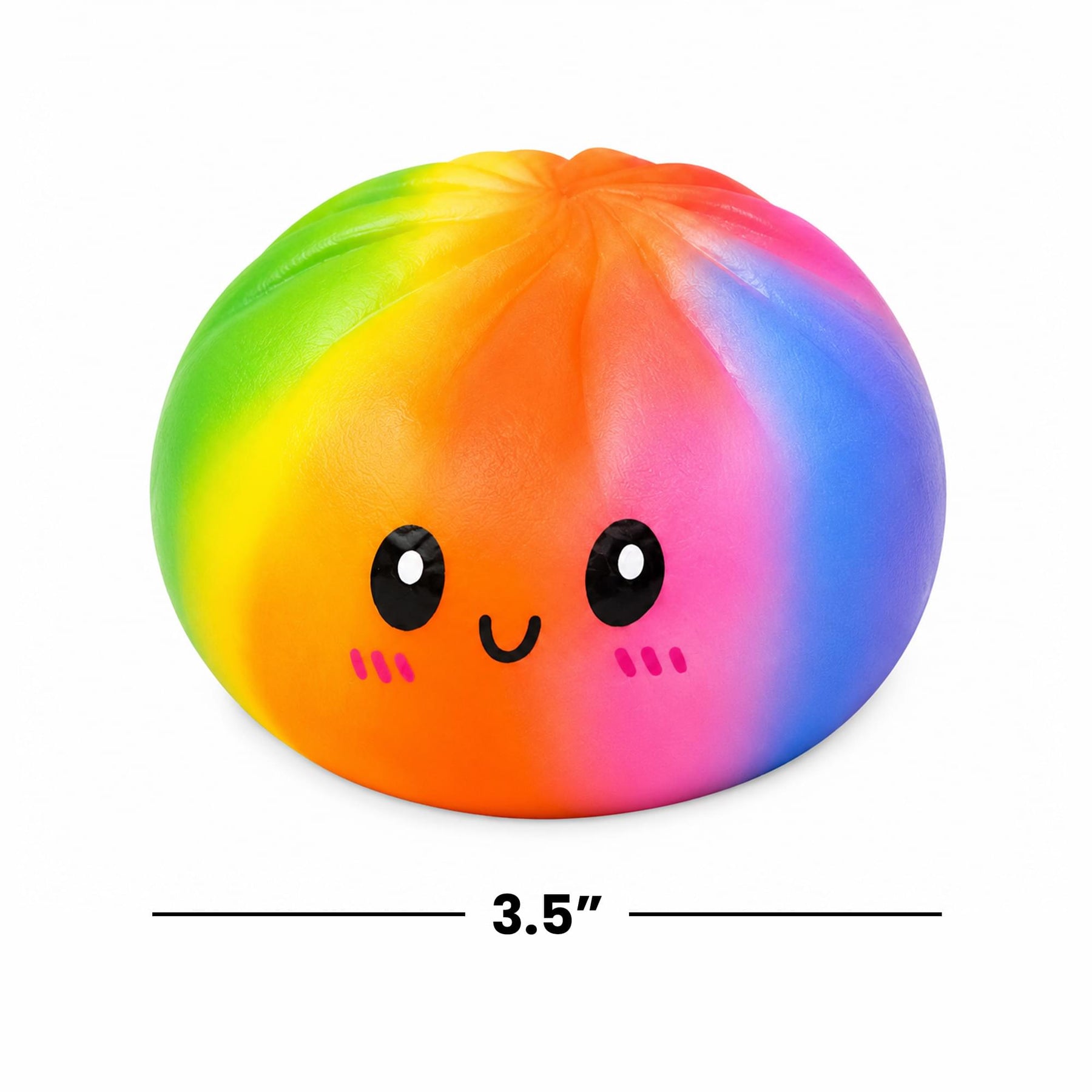 Rainbow Puka Buns 3.5-Inch Mystery Pack Squishy | Random Set Of 4