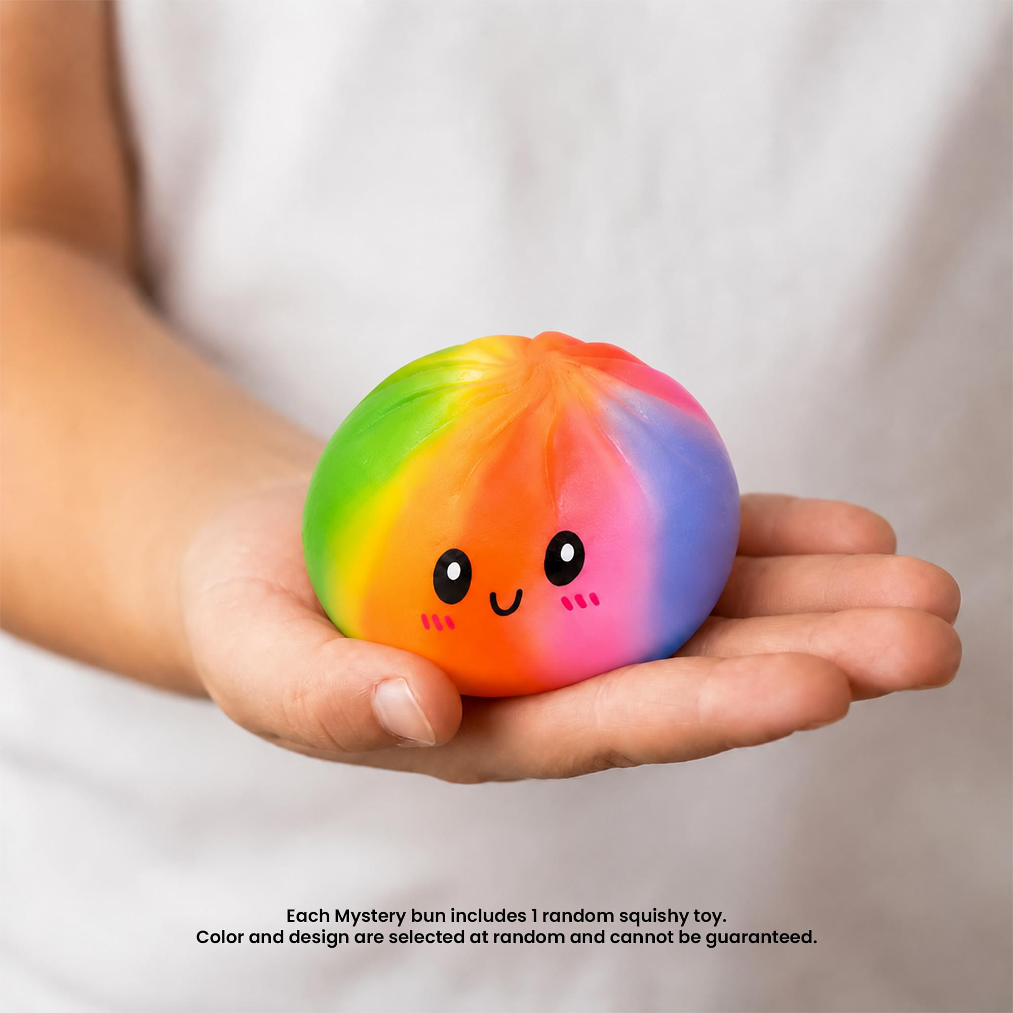 Rainbow Puka Buns 3.5-Inch Mystery Pack Squishy | 1 Random