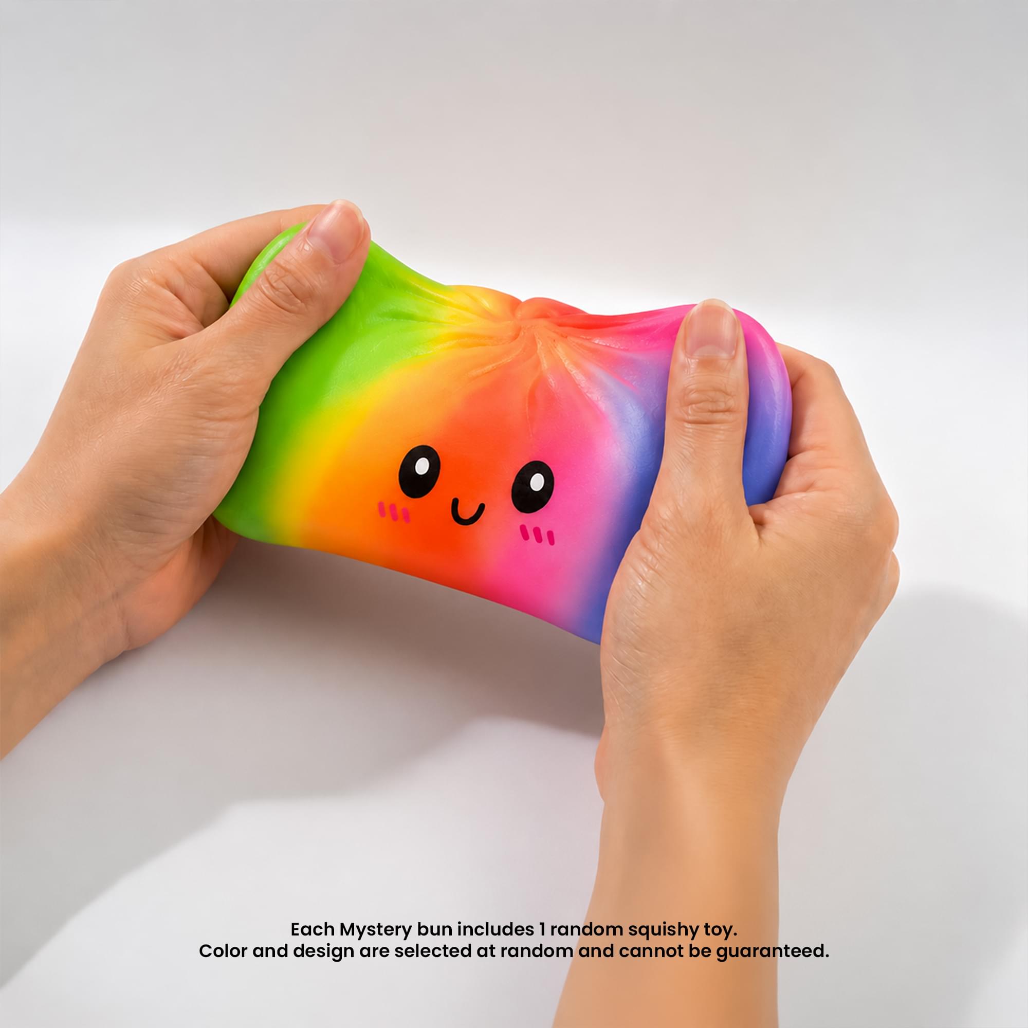 Rainbow Puka Buns 3.5-Inch Mystery Pack Squishy | 1 Random
