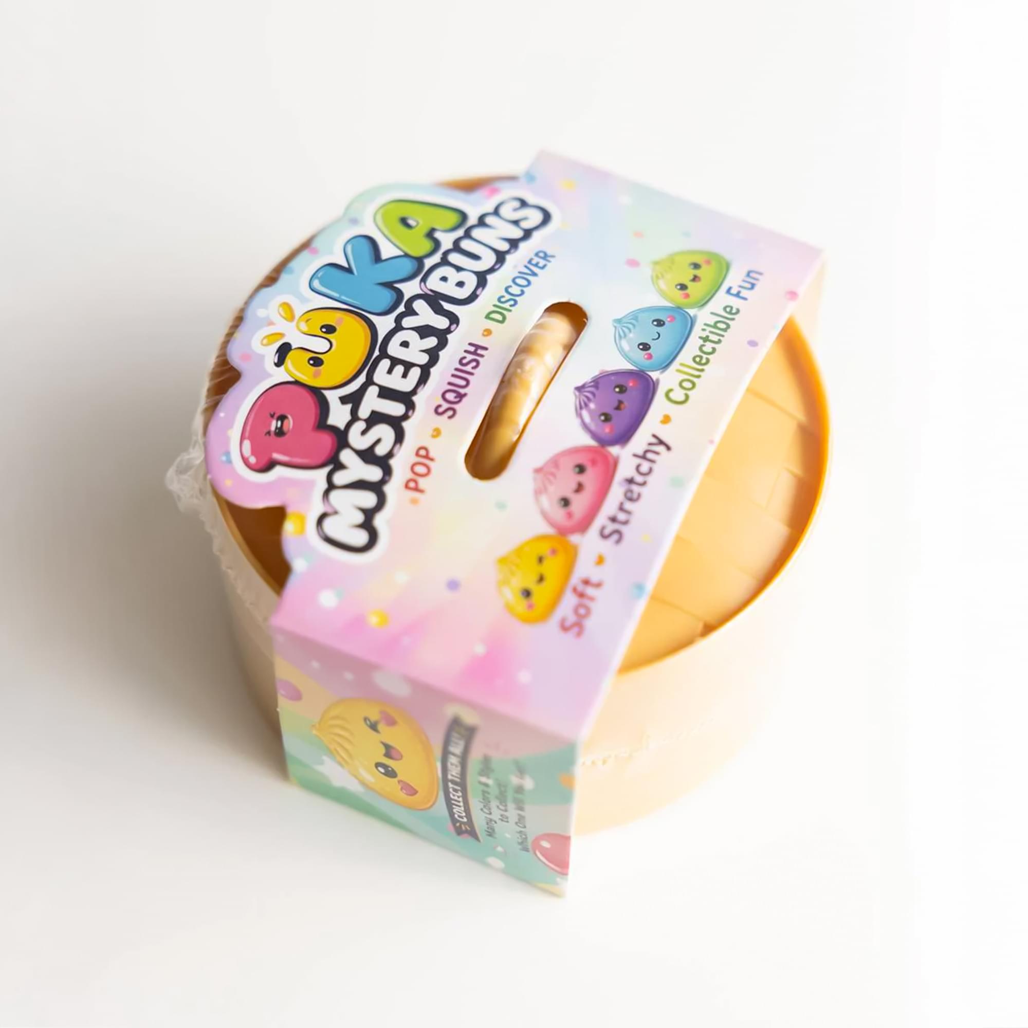 Rainbow Puka Buns 3.5-Inch Mystery Pack Squishy | 1 Random