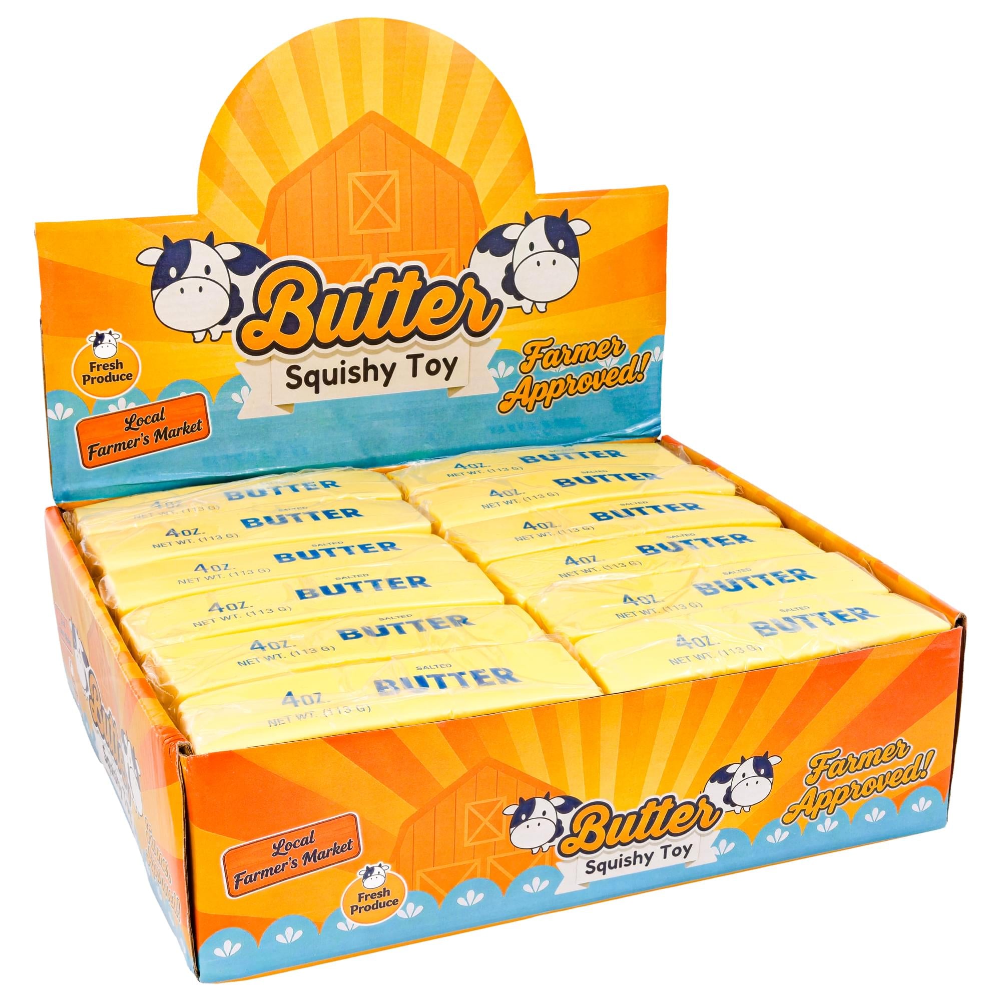 Butter Squishy 5-Inch Stress Reliever | Set Of 2