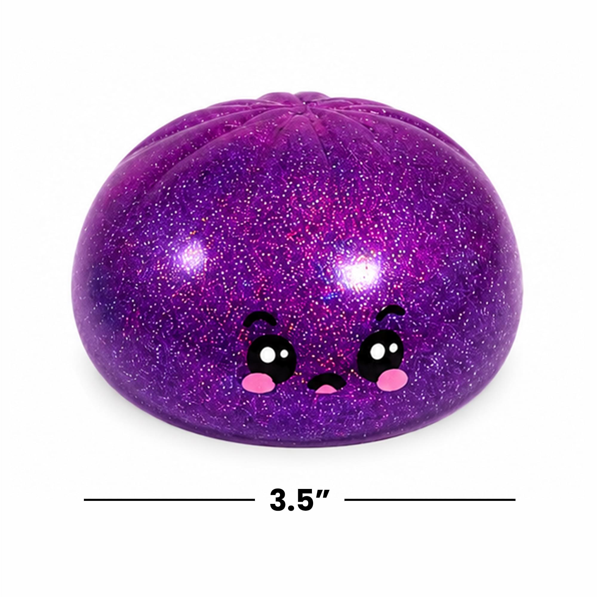 Glitter Puka Buns 3.5-Inch Mystery Pack Squishy | Random Set Of 4