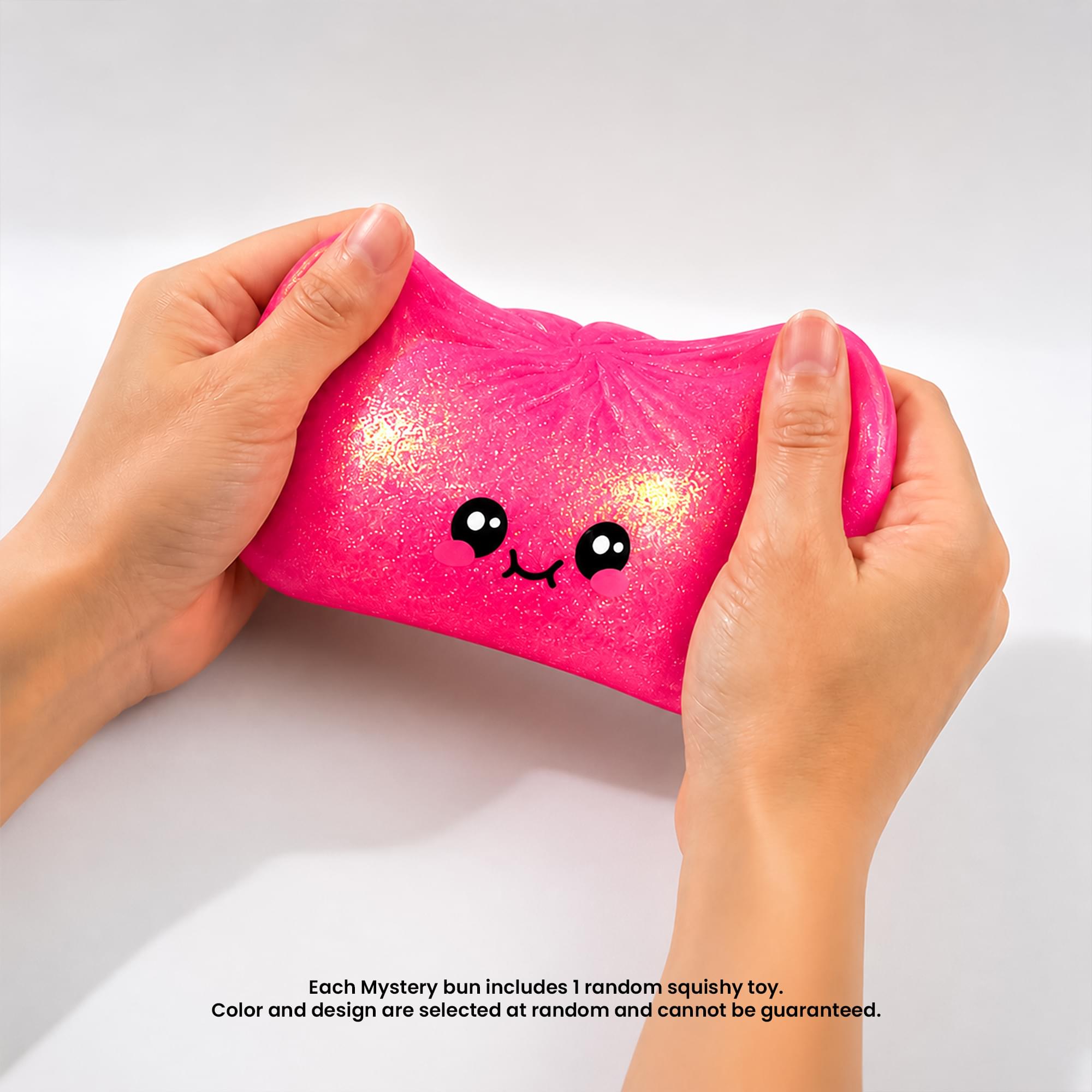 Glitter Puka Buns 3.5-Inch Mystery Pack Squishy | 1 Random