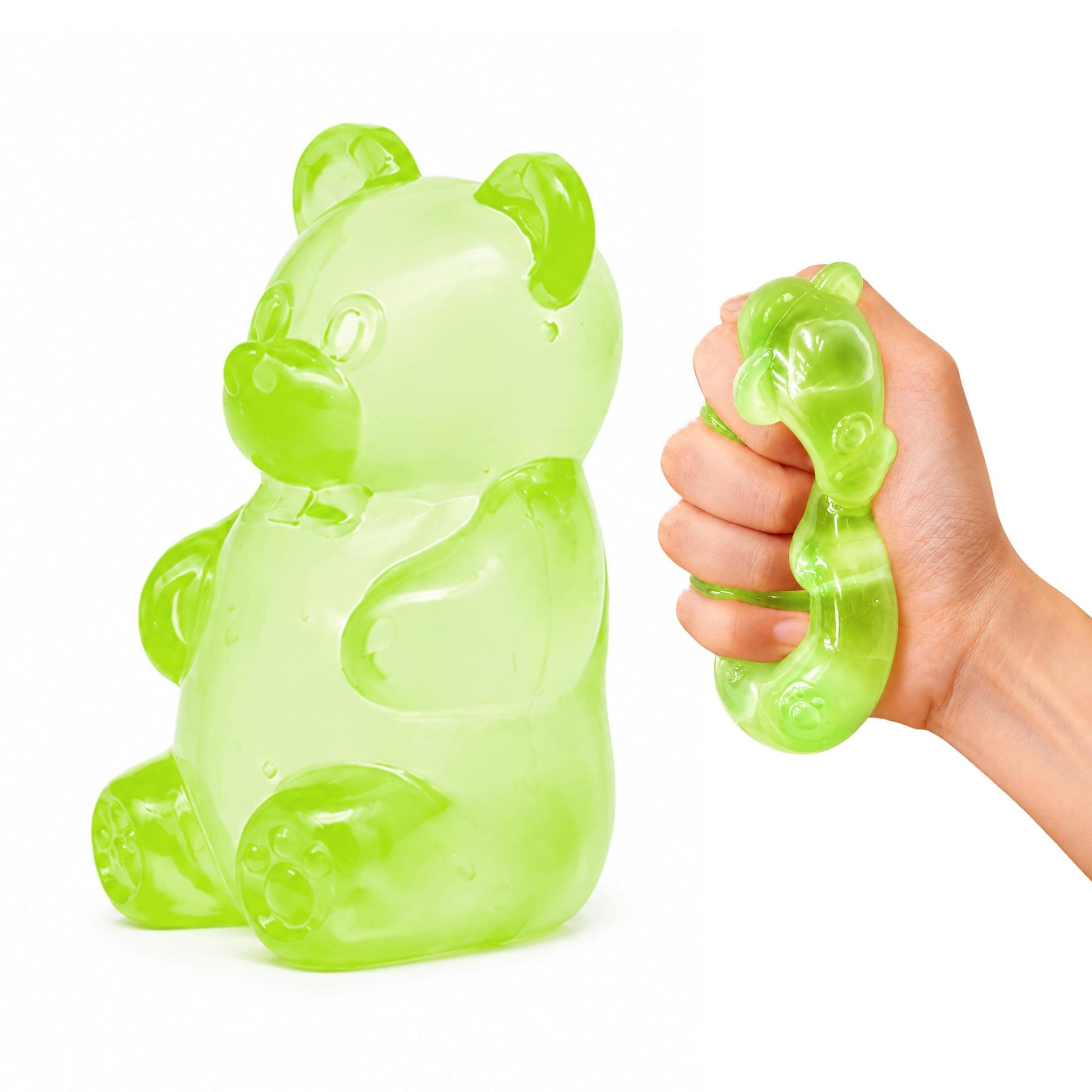 Squishy Bear 3-Inch Stress Reliever | Green