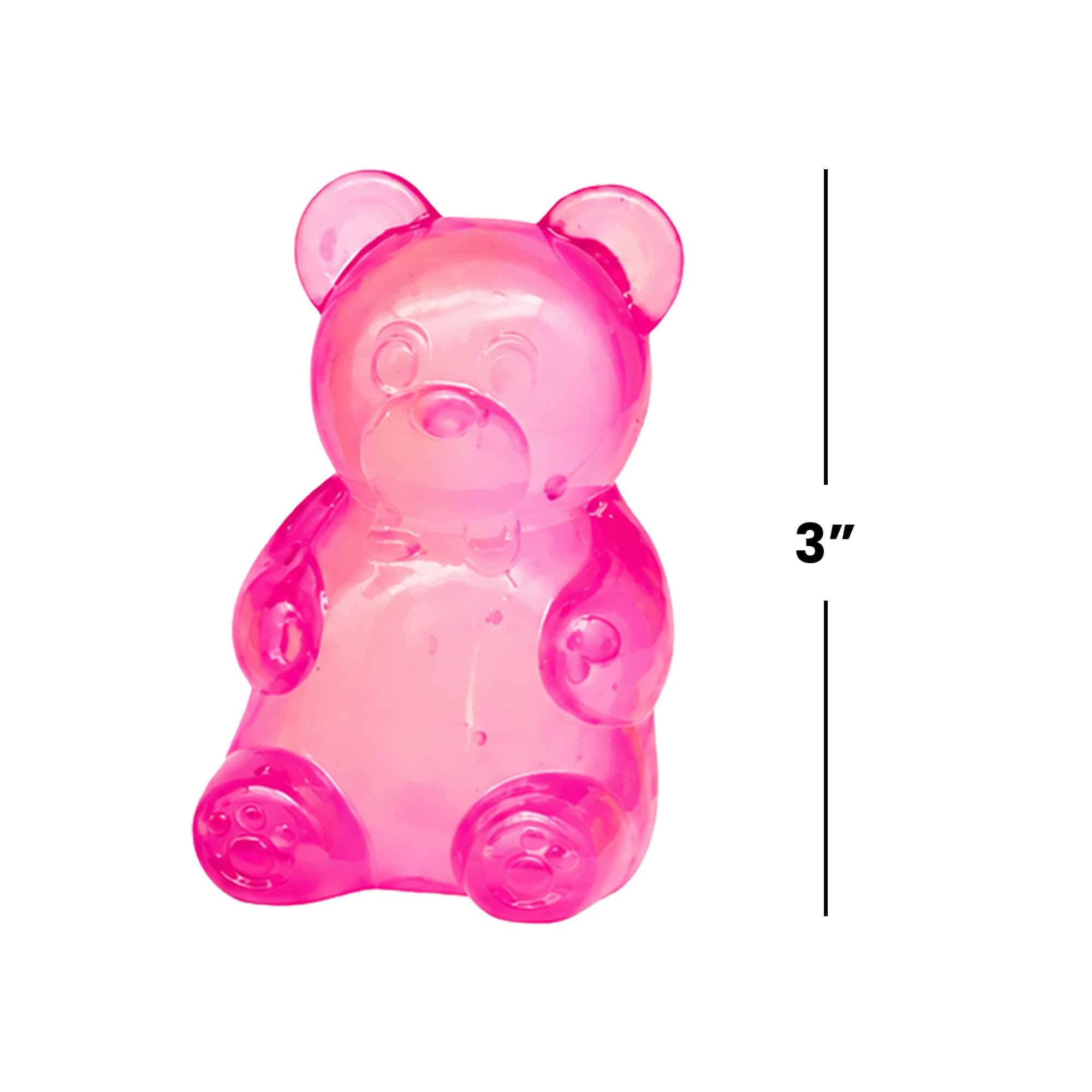 Bear 3-Inch Squishy Stress Reliever | Pink