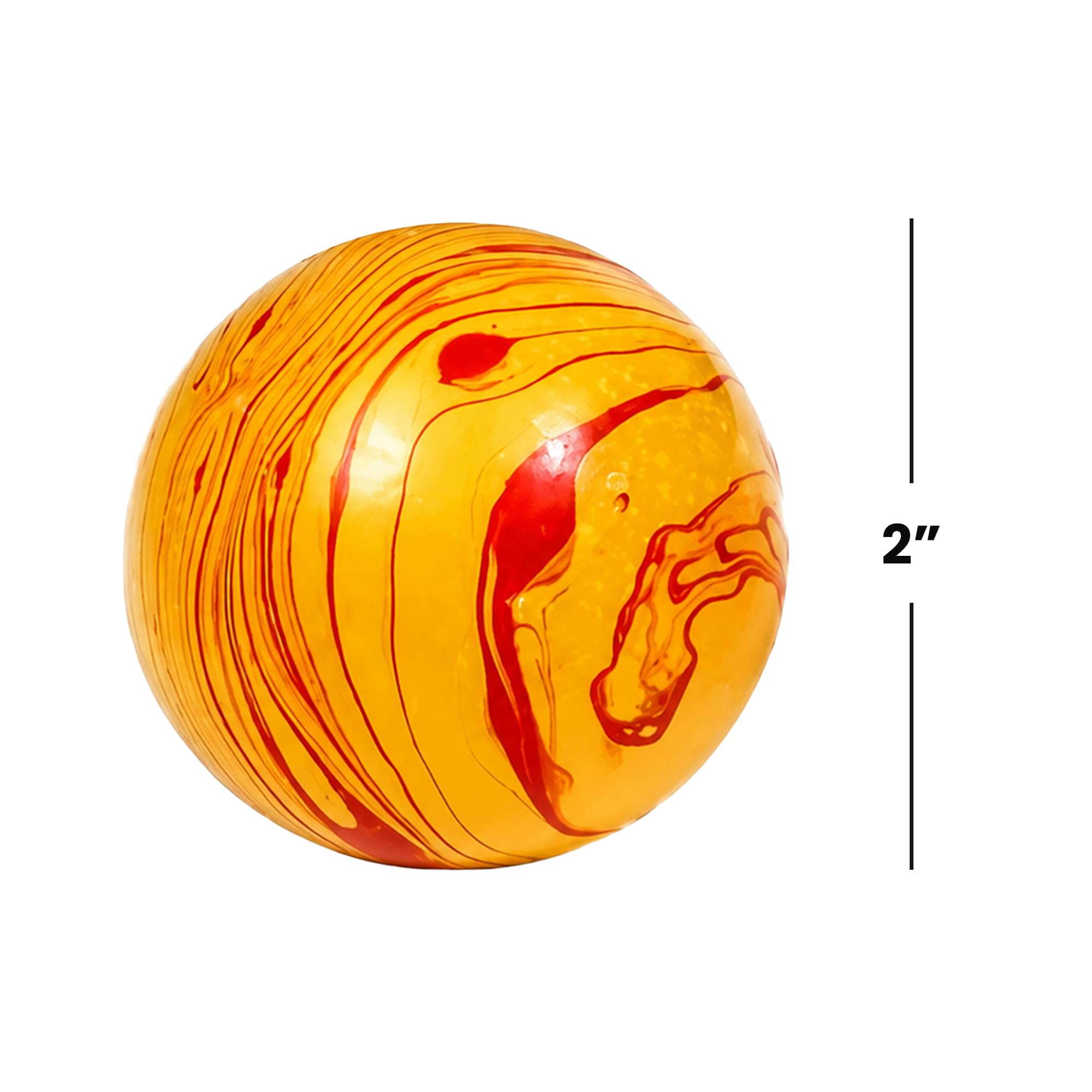 Marble Swirl Orb 2-Inch Squishy Stress Relievers | Set Of 4