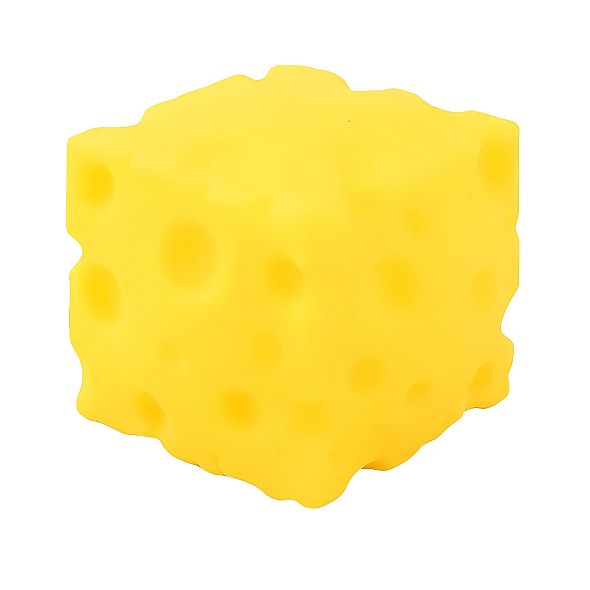 Swiss Cheese Squishy 4-Inch Stress Reliever
