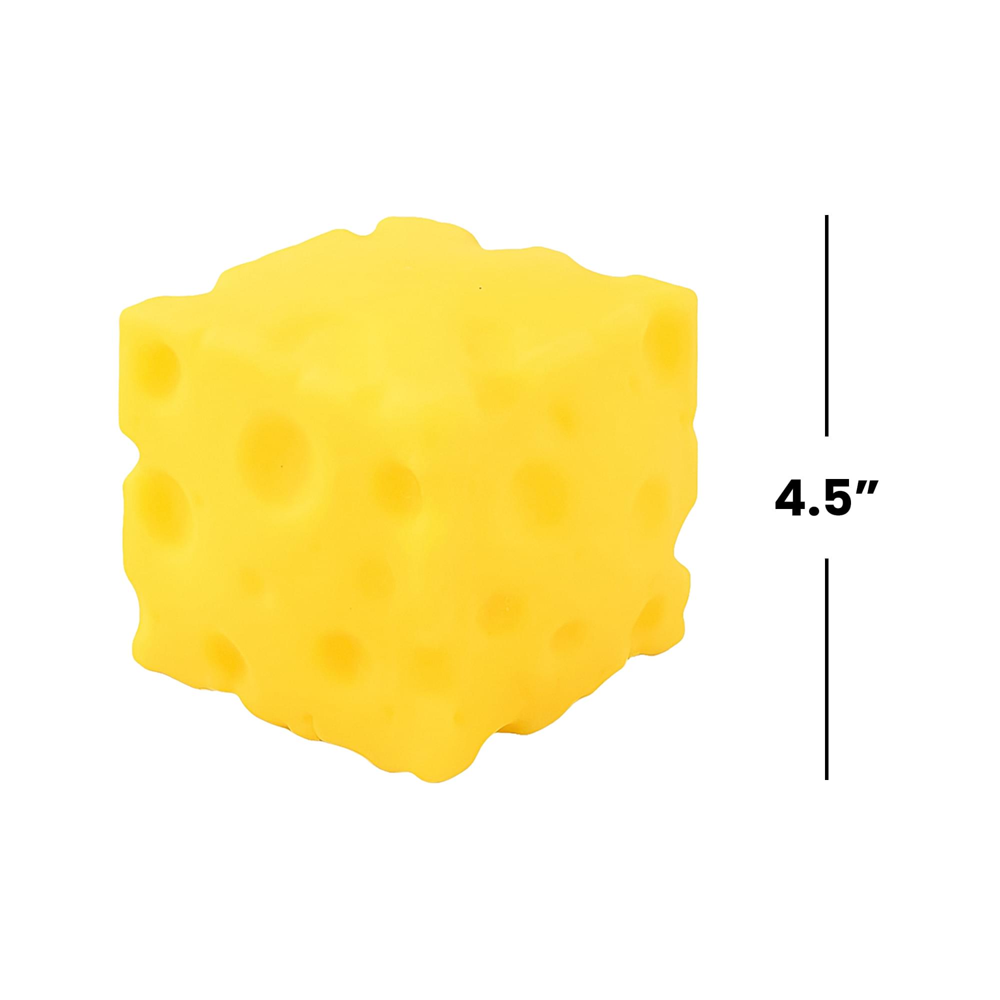 Swiss Cheese Squishy 4-Inch Stress Reliever