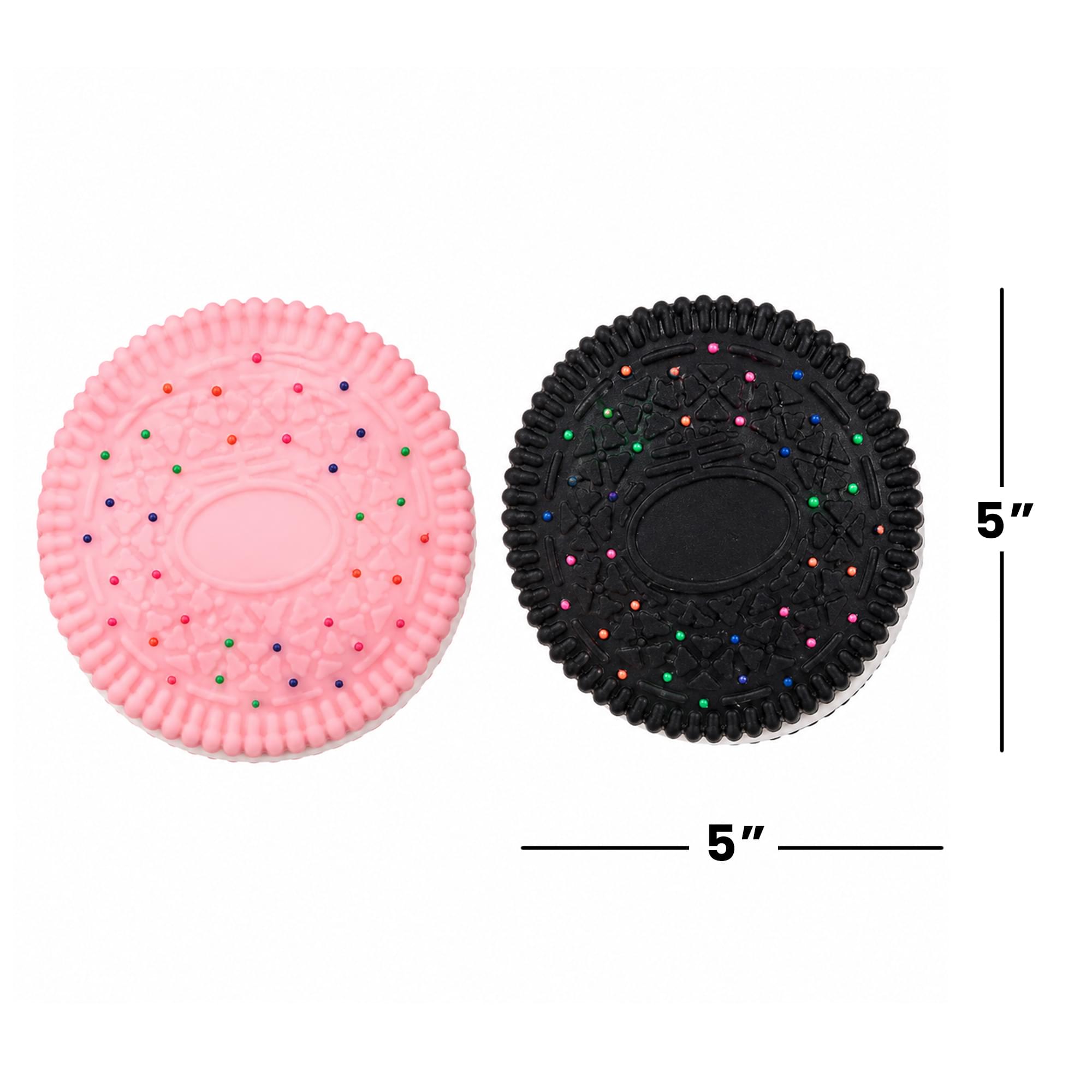 Jumbo Cookie 5-Inch Squishy Stress Relievers | Set Of 2
