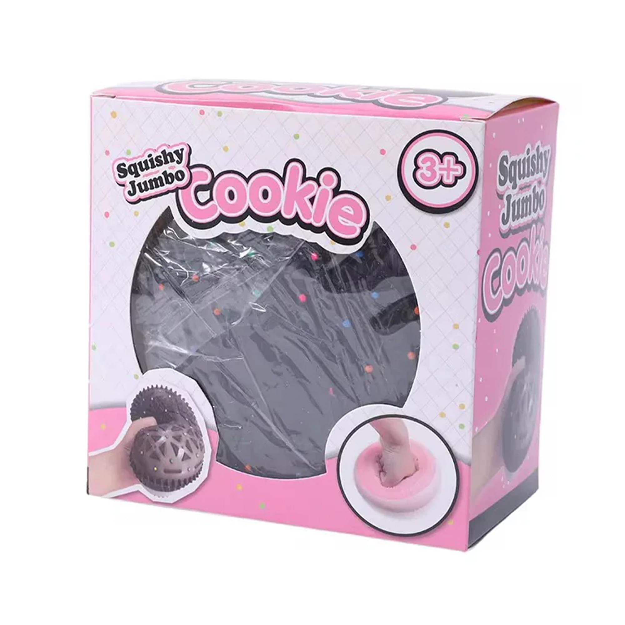 Jumbo Cookie 5-Inch Squishy Stress Reliever | Brown