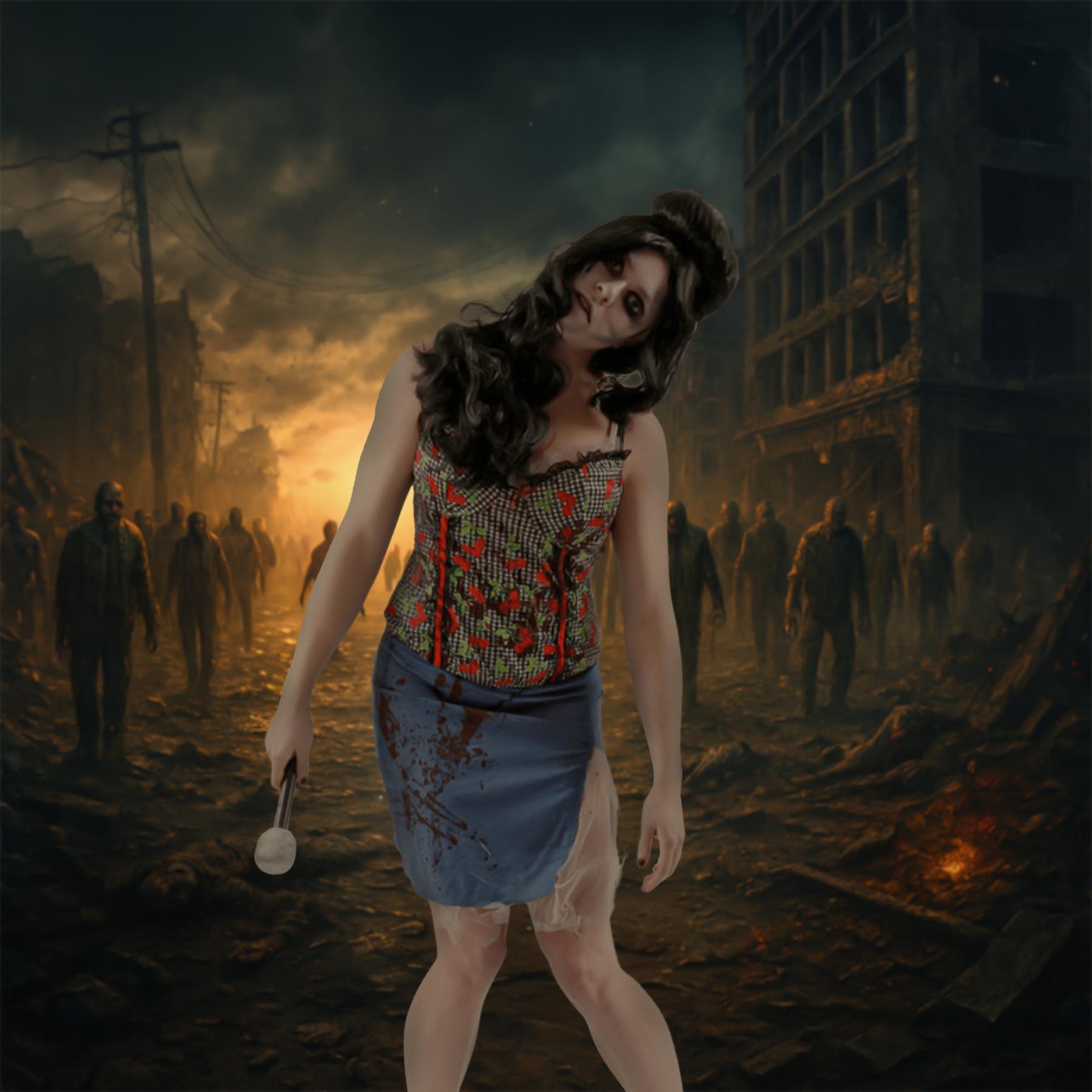 Rehab Zombie Adult Costume