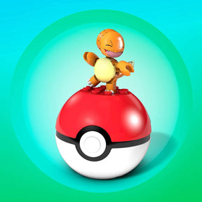 Pokemon Mega Construx Building Set | Charmander w/ Poke Ball