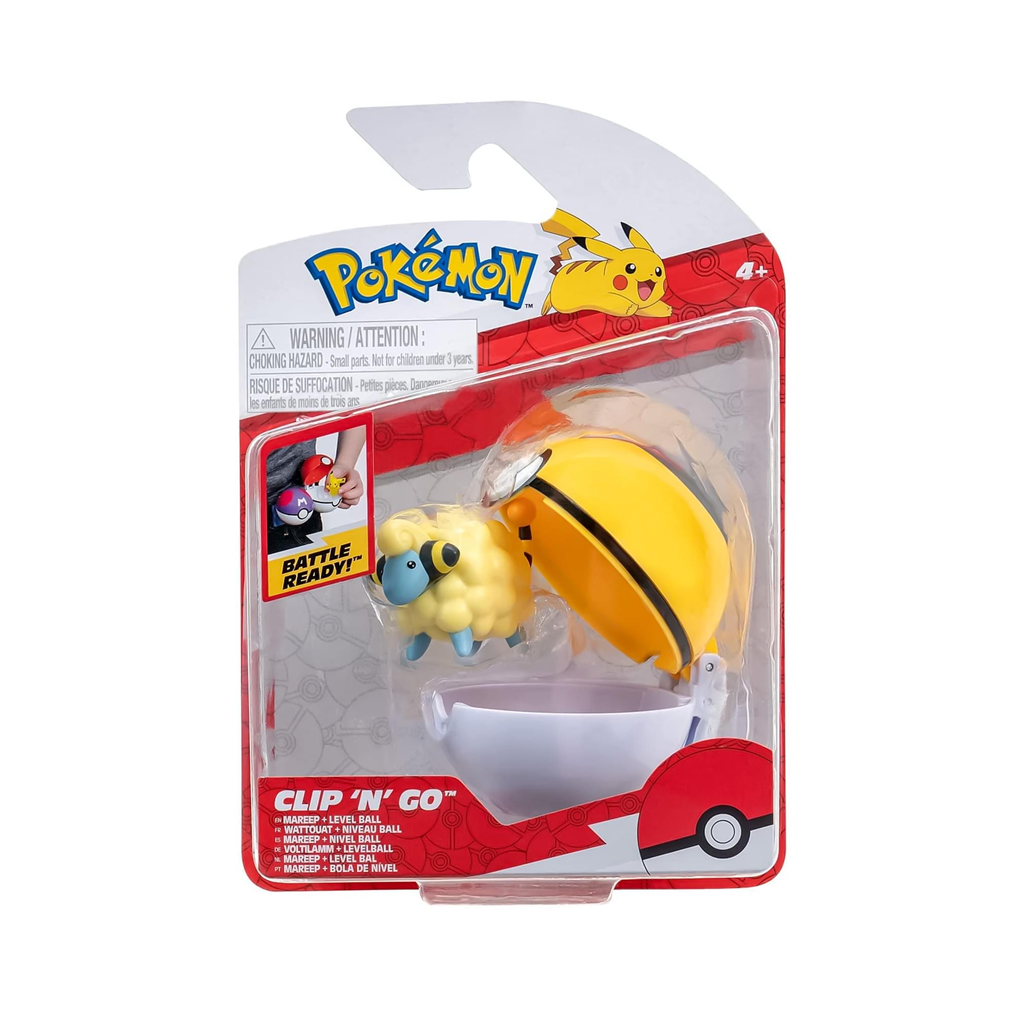 Pokemon Clip N Go Poke Ball Set | Mareep