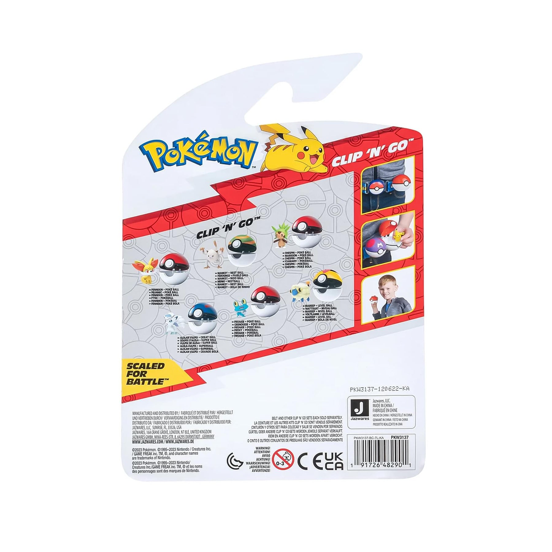 Pokemon Clip N Go Poke Ball Set | Mareep