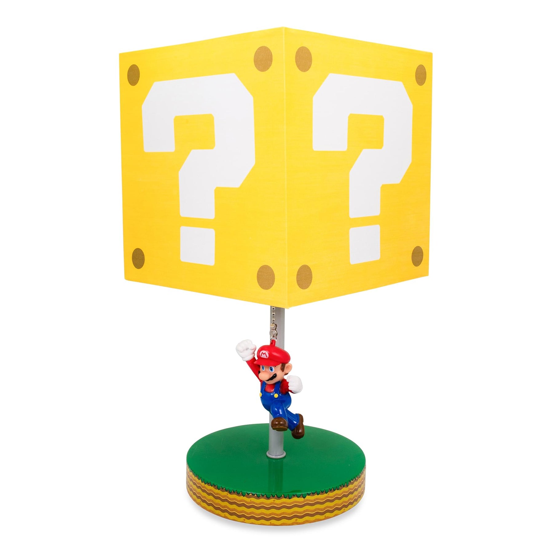 Super Mario Bros. Question Block with Mario Lamp