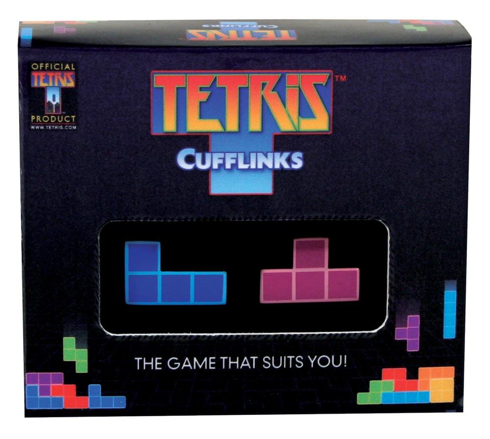 Tetris Cufflinks 2 Pack