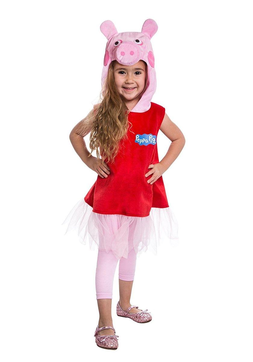 Peppa Pig Deluxe Peppa Pig Dress Toddler Costume