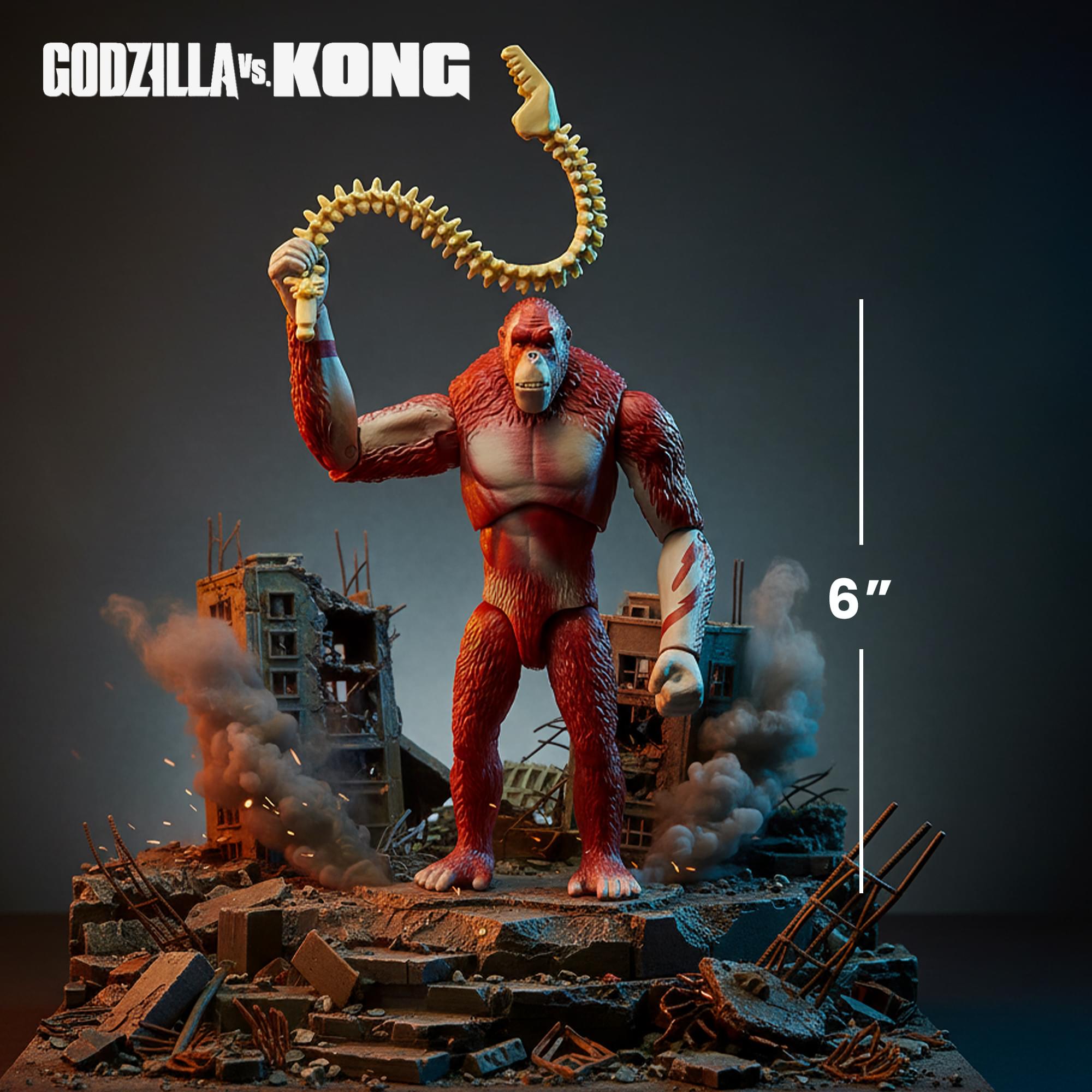 Monsterverse Godzilla X Kong Skar King 6 Inch Action Figure