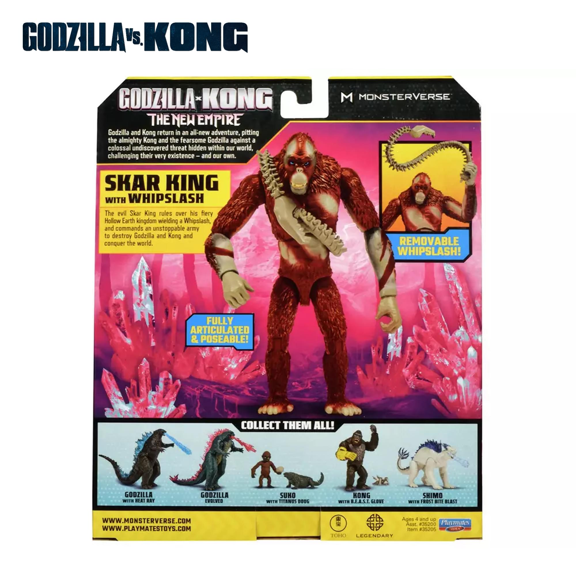 Monsterverse Godzilla X Kong Skar King 6 Inch Action Figure