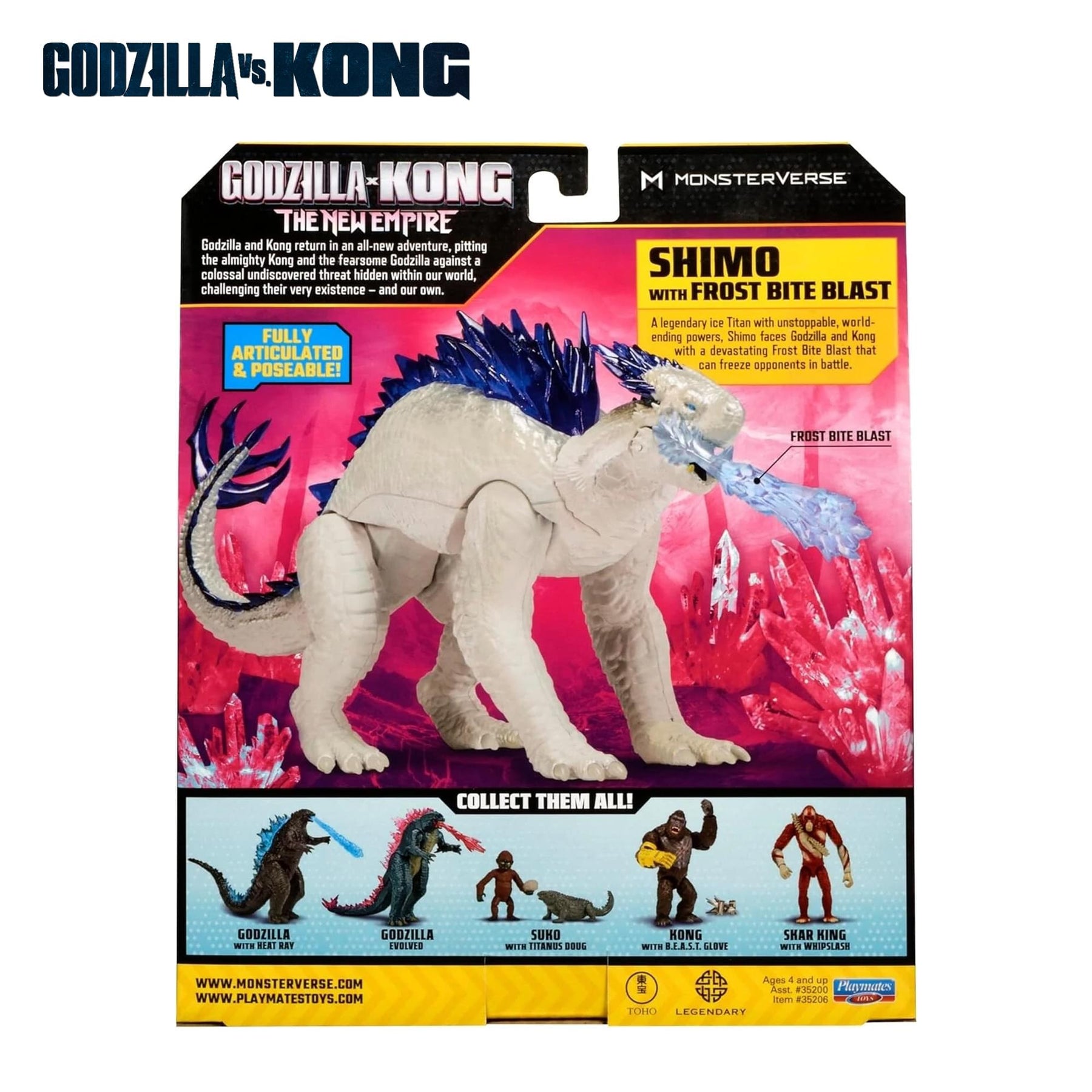 Monsterverse Godzilla X Kong Shimo 6 Inch Action Figure