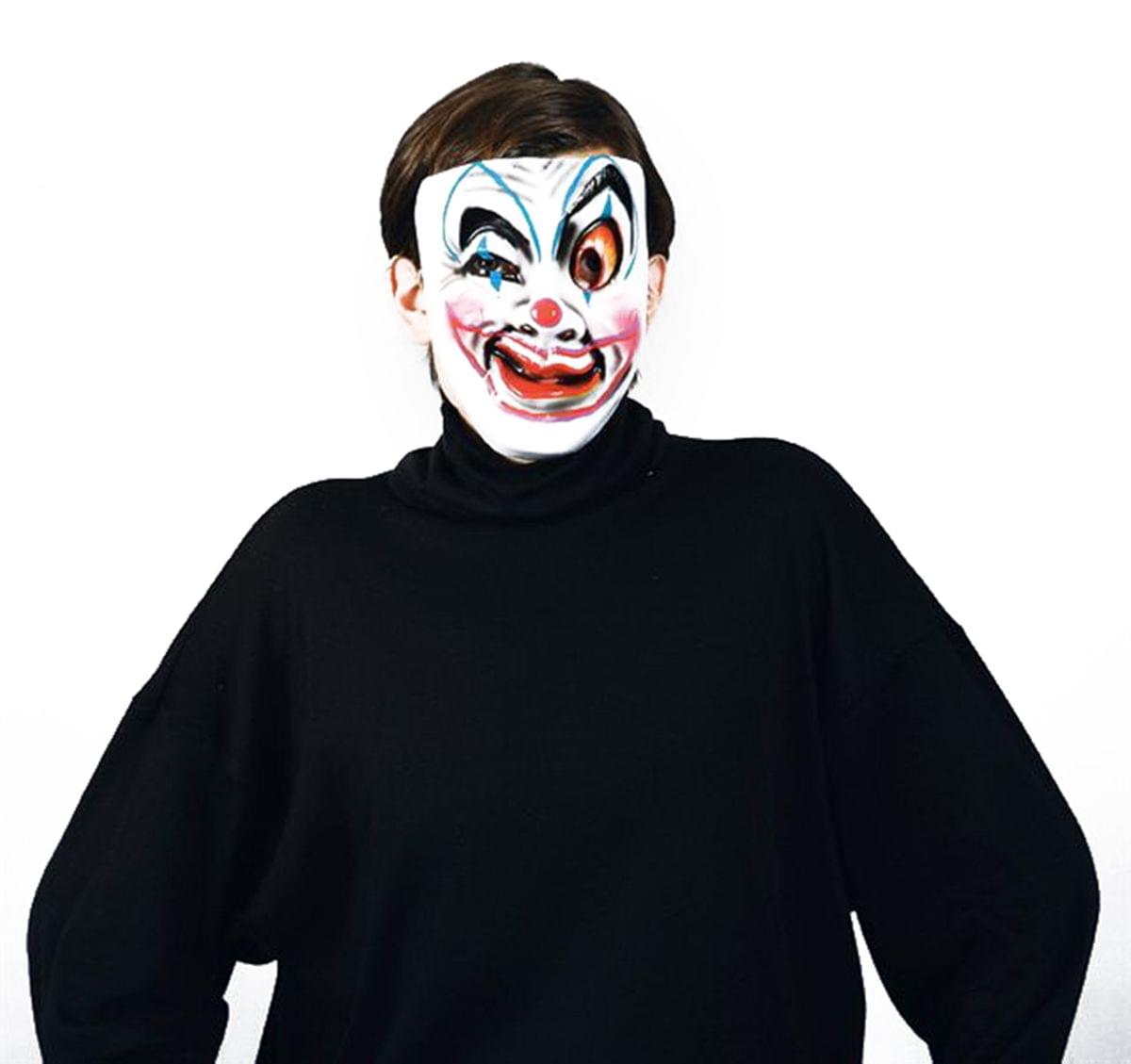 Clownin' Around Costume Masks Fancy Faces