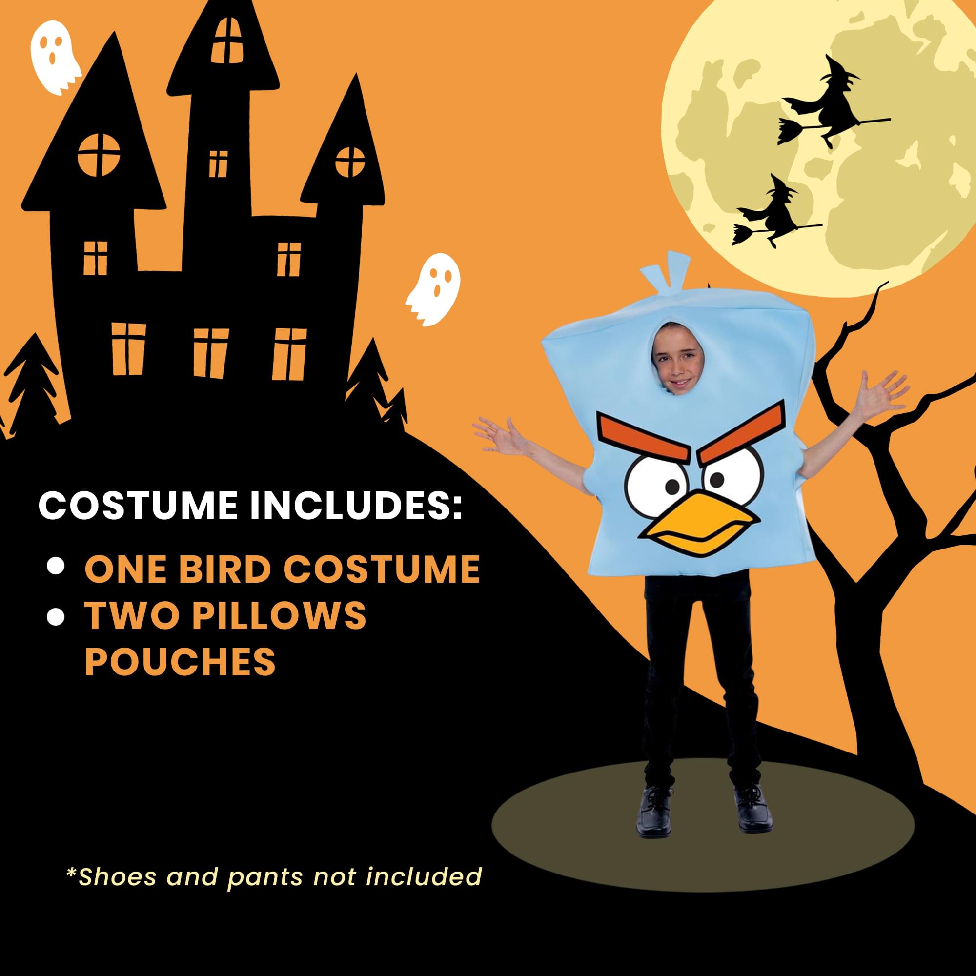 Angry Birds Space Ice Bomb Bird Costume Child
